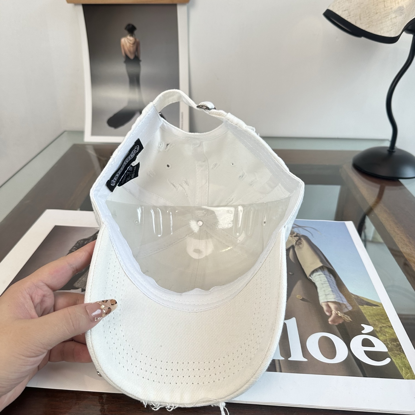 Chrome hearts 克罗心 新款十字架 高品质棒球帽，高端定制版！网红时尚博主同款！墙裂推荐！质量巨好！谁戴谁好