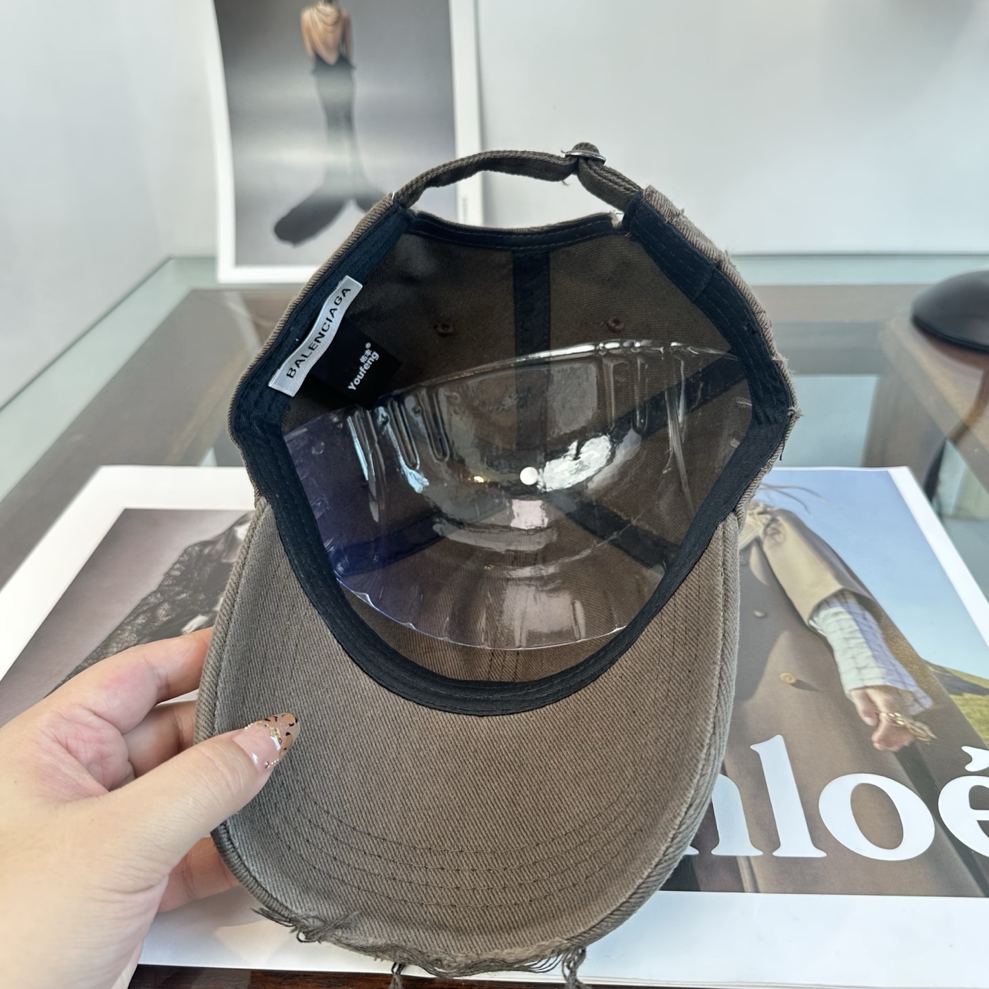 新品Balenciaga 巴黎世家字母新款棒球帽 现货秒发🧢简约时尚超级无敌好看的帽子！情侣款！