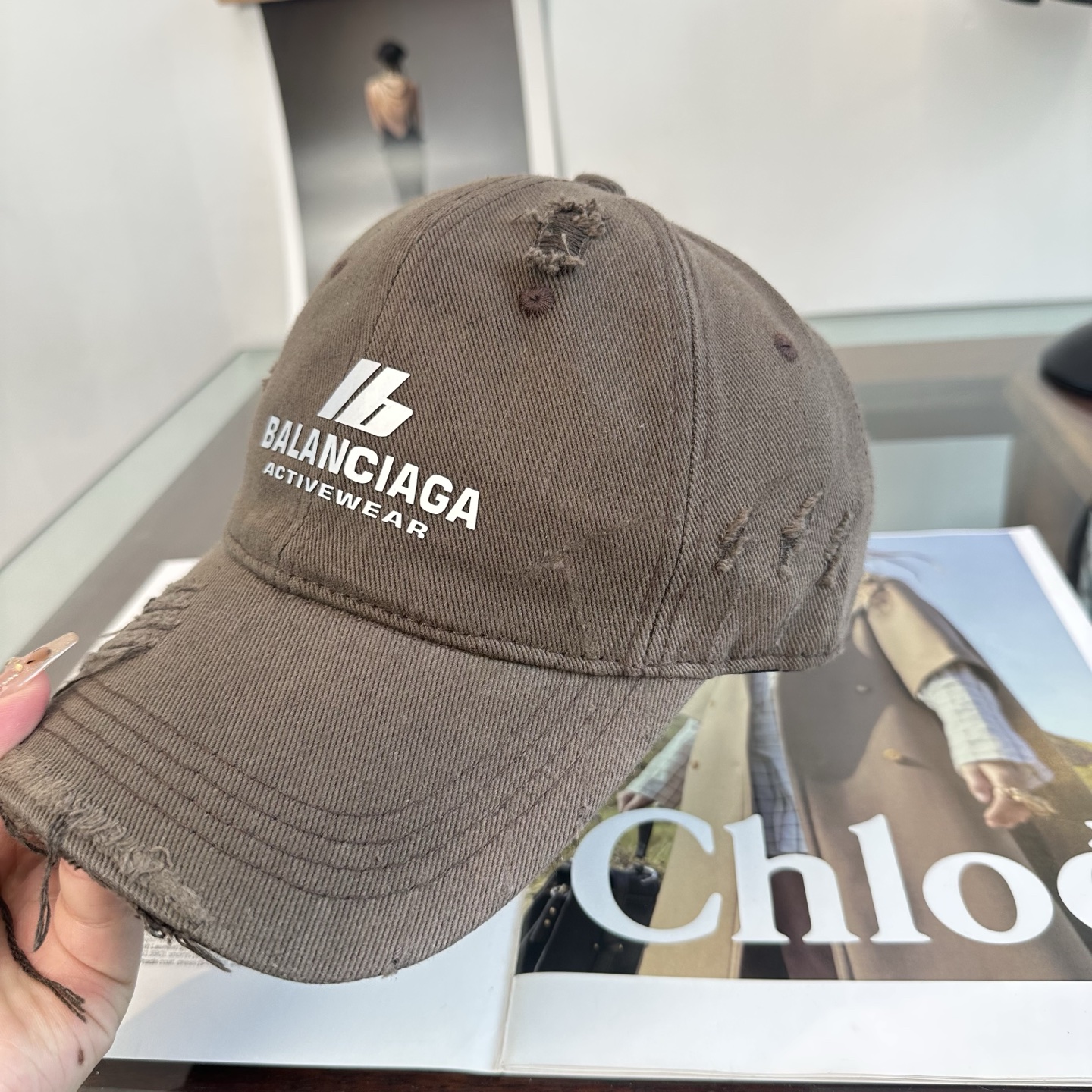 新品Balenciaga 巴黎世家字母新款棒球帽 现货秒发🧢简约时尚超级无敌好看的帽子！情侣款！