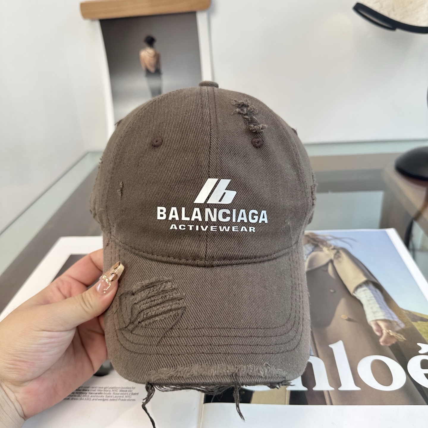 新品Balenciaga 巴黎世家字母新款棒球帽 现货秒发🧢简约时尚超级无敌好看的帽子！情侣款！