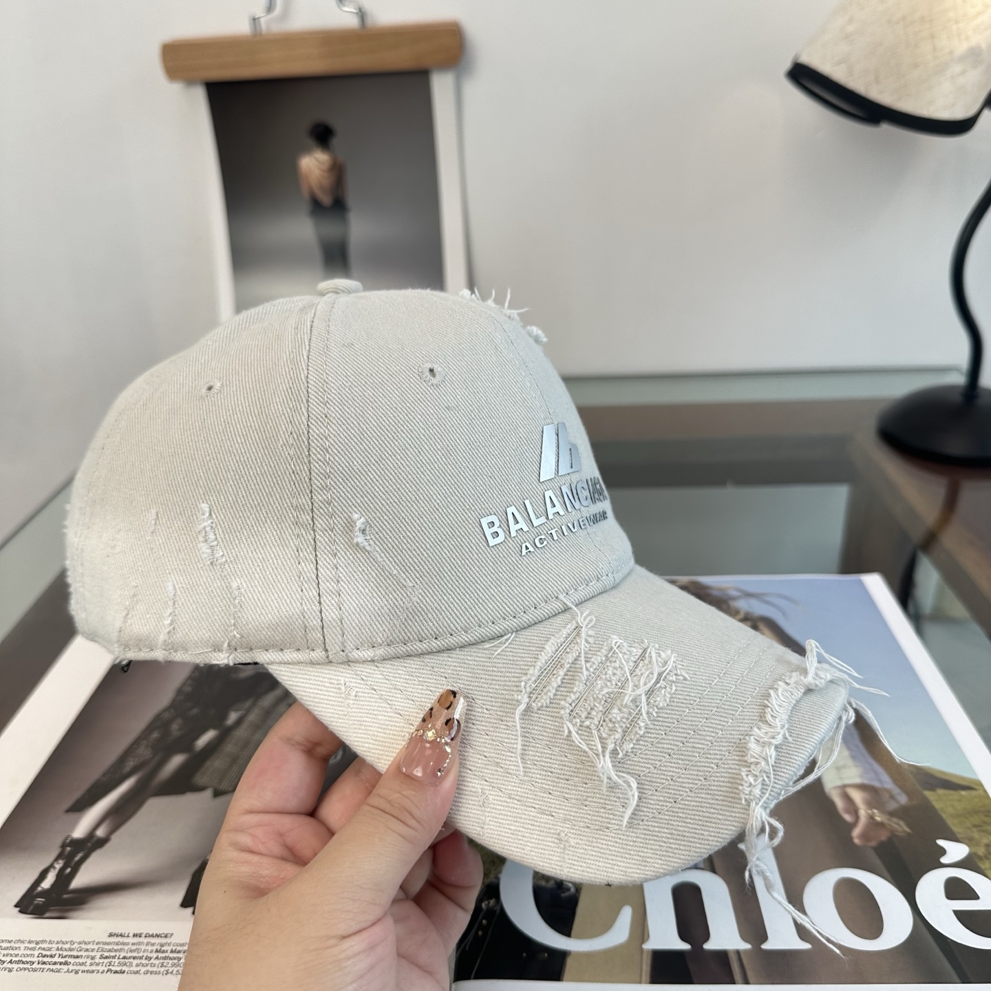 新品Balenciaga 巴黎世家字母新款棒球帽 现货秒发🧢简约时尚超级无敌好看的帽子！情侣款！