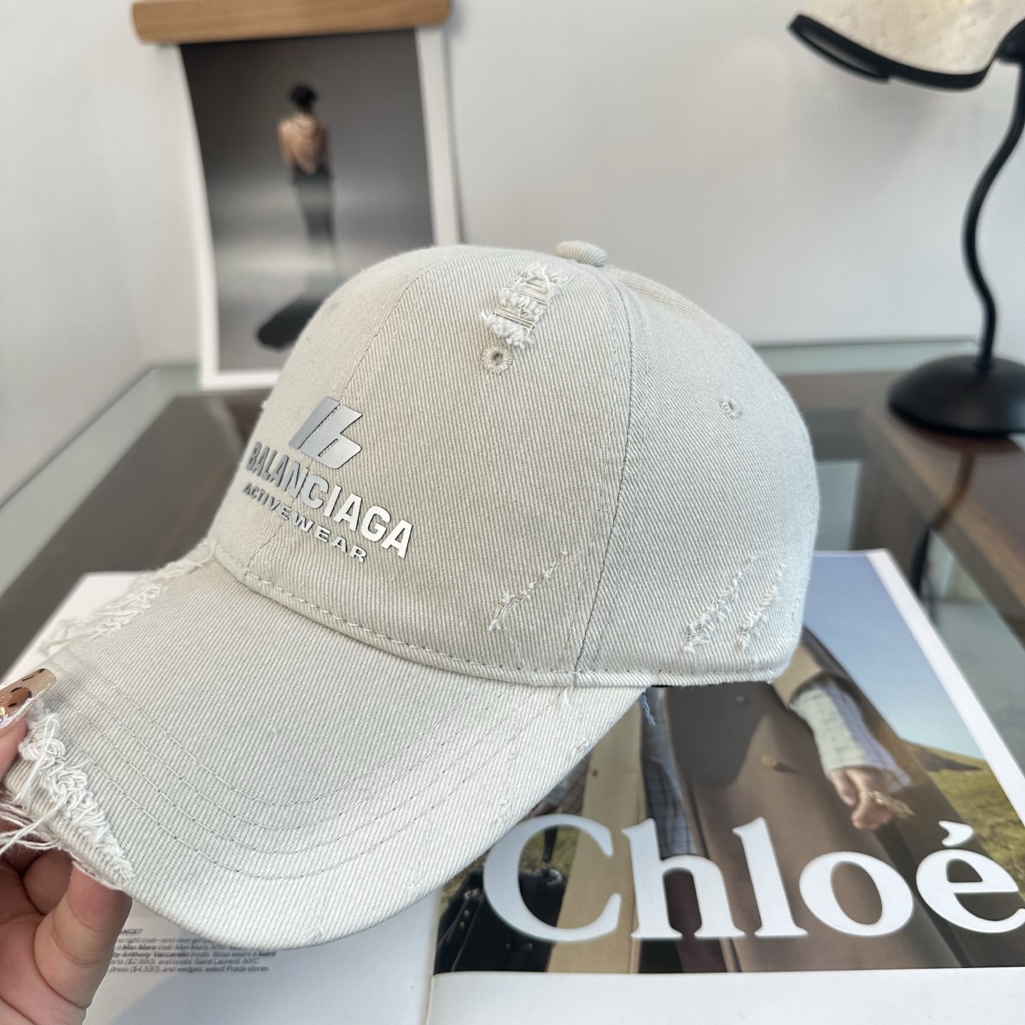 新品Balenciaga 巴黎世家字母新款棒球帽 现货秒发🧢简约时尚超级无敌好看的帽子！情侣款！