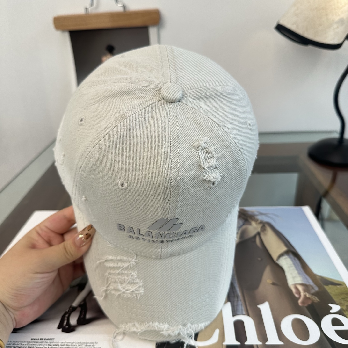 新品Balenciaga 巴黎世家字母新款棒球帽 现货秒发🧢简约时尚超级无敌好看的帽子！情侣款！