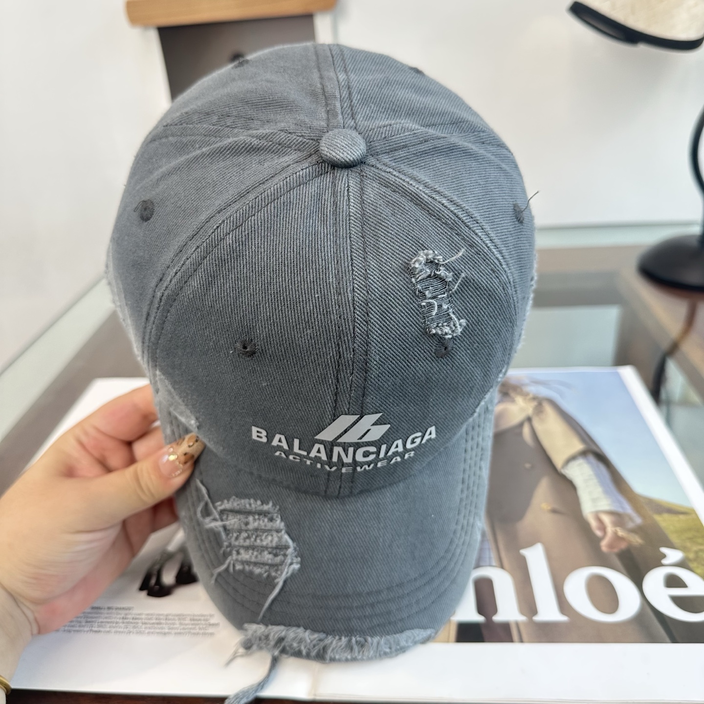 新品Balenciaga 巴黎世家字母新款棒球帽 现货秒发🧢简约时尚超级无敌好看的帽子！情侣款！