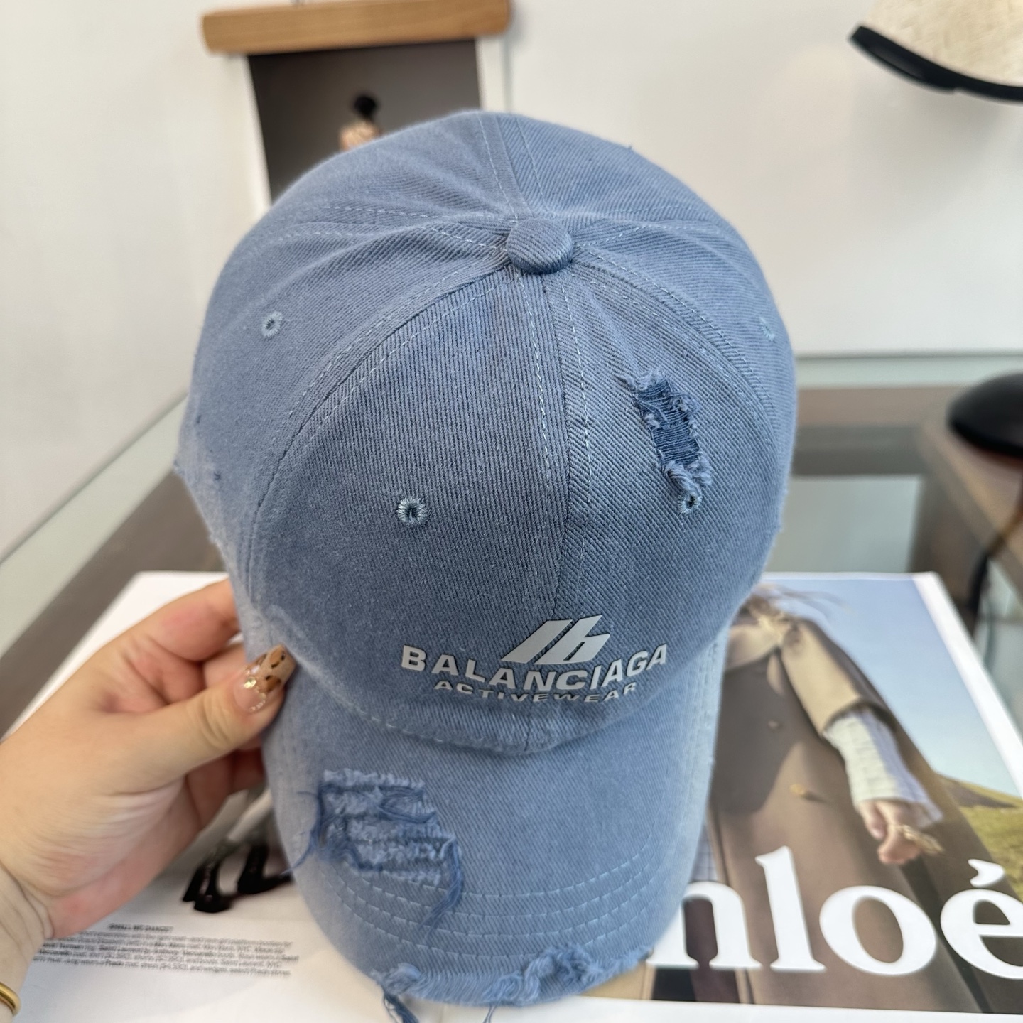 新品Balenciaga 巴黎世家字母新款棒球帽 现货秒发🧢简约时尚超级无敌好看的帽子！情侣款！