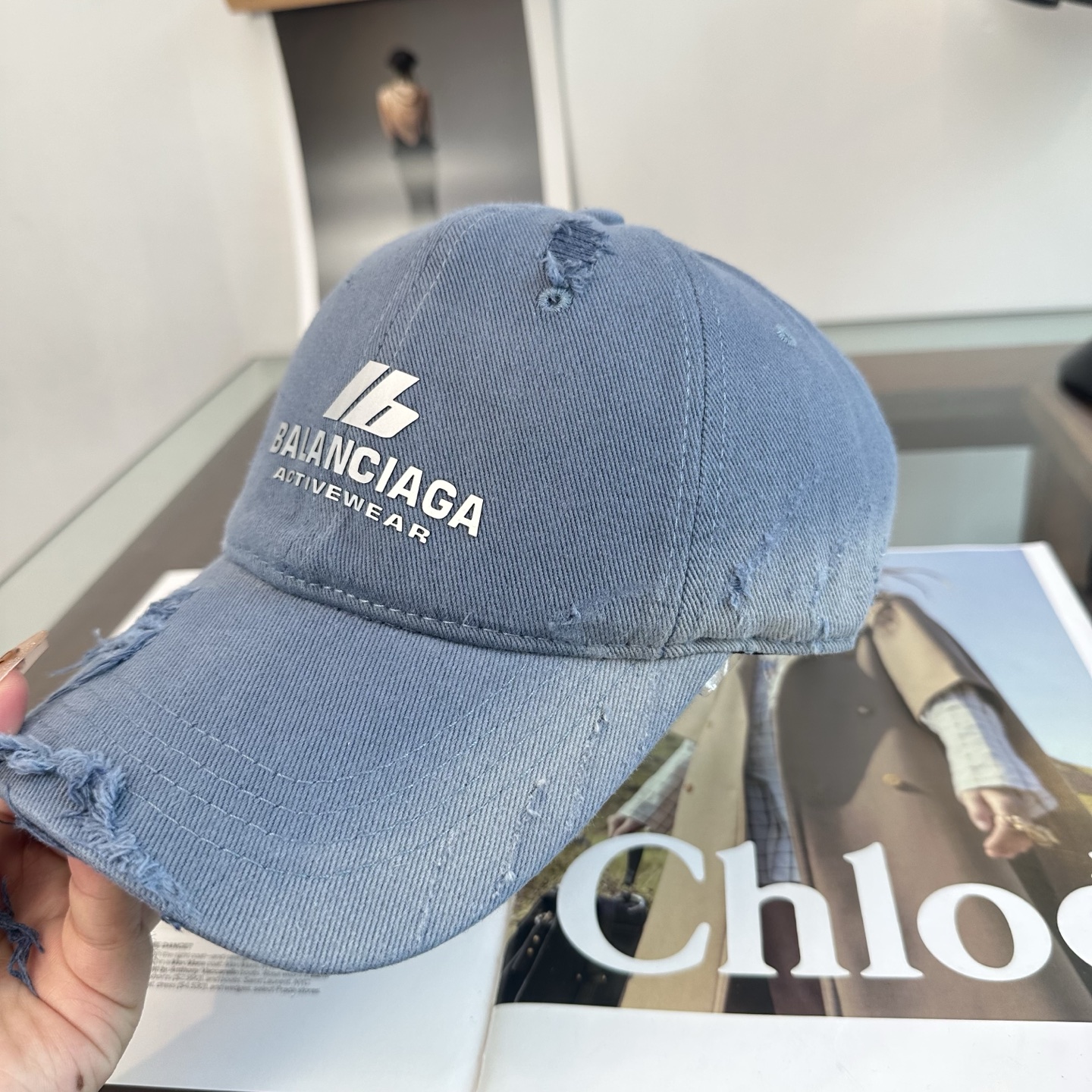 新品Balenciaga 巴黎世家字母新款棒球帽 现货秒发🧢简约时尚超级无敌好看的帽子！情侣款！