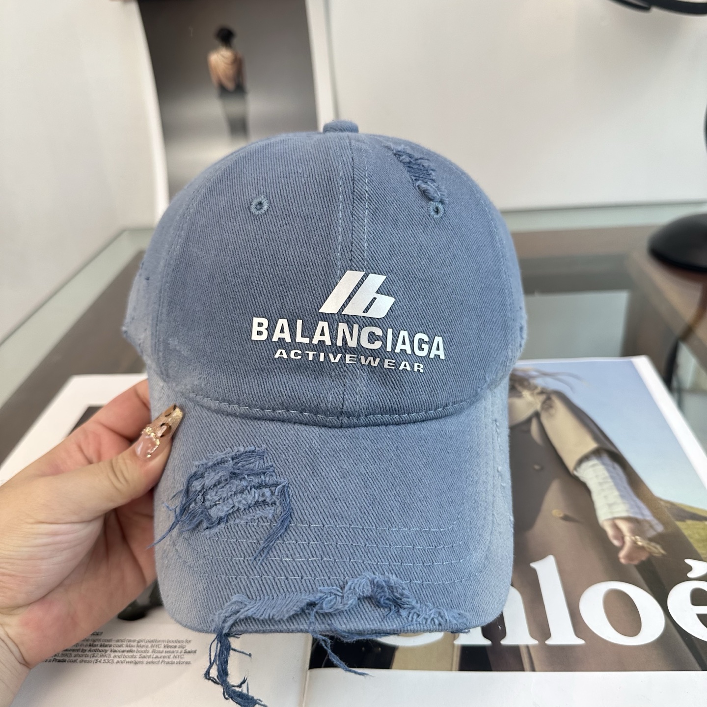 新品Balenciaga 巴黎世家字母新款棒球帽 现货秒发🧢简约时尚超级无敌好看的帽子！情侣款！