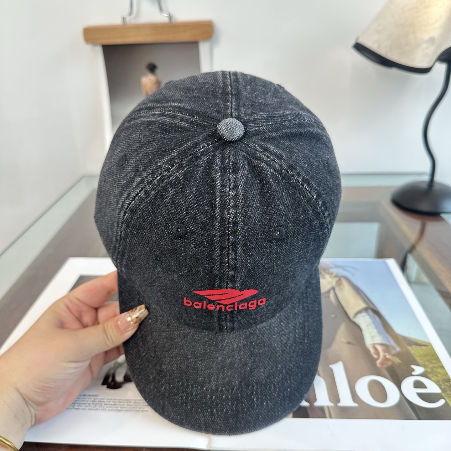 新品Balenciaga 巴黎世家字母新款棒球帽 现货秒发🧢简约时尚超级无敌好看的帽子！情侣款！