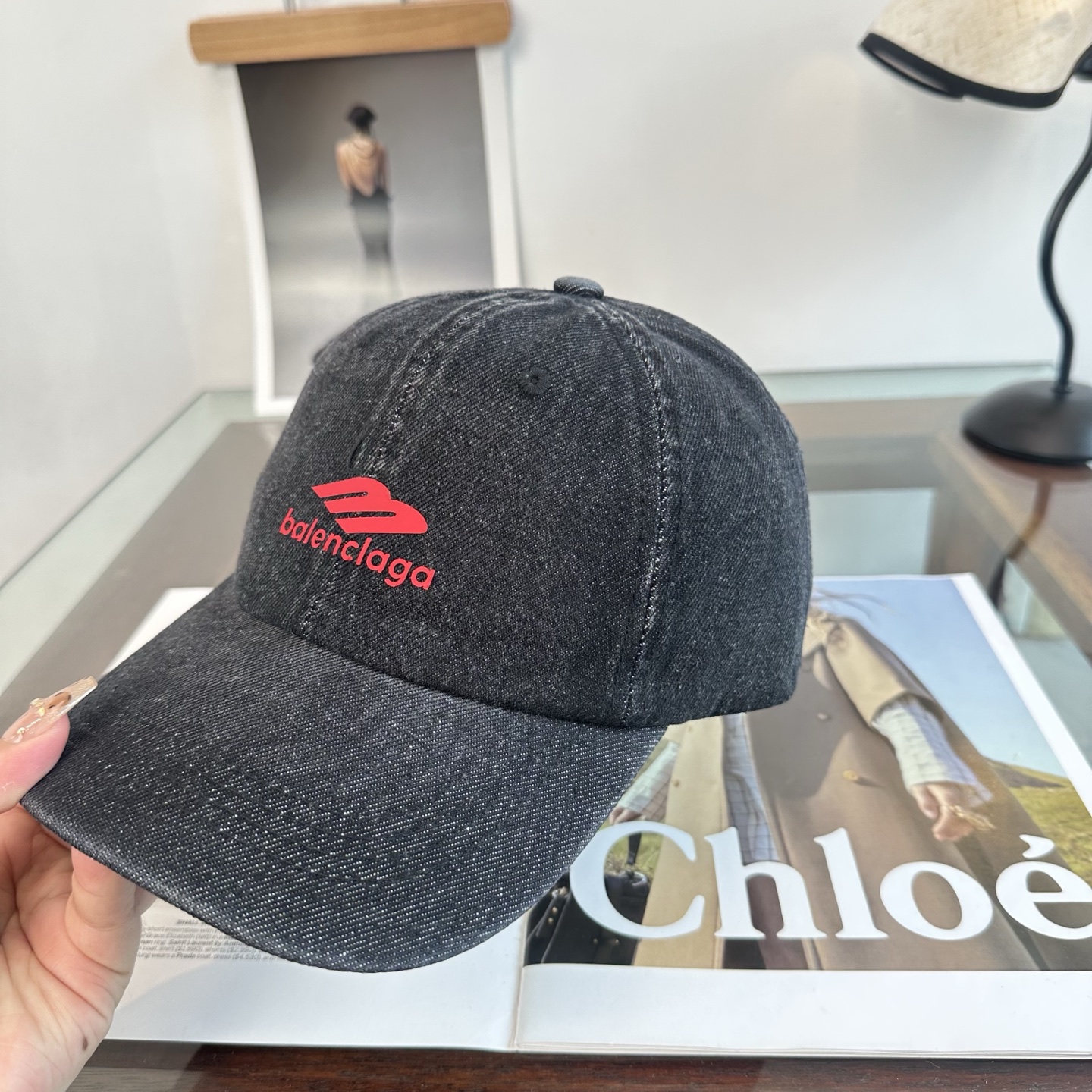 新品Balenciaga 巴黎世家字母新款棒球帽 现货秒发🧢简约时尚超级无敌好看的帽子！情侣款！