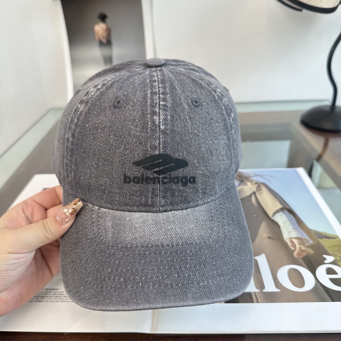 新品Balenciaga 巴黎世家字母新款棒球帽 现货秒发🧢简约时尚超级无敌好看的帽子！情侣款！