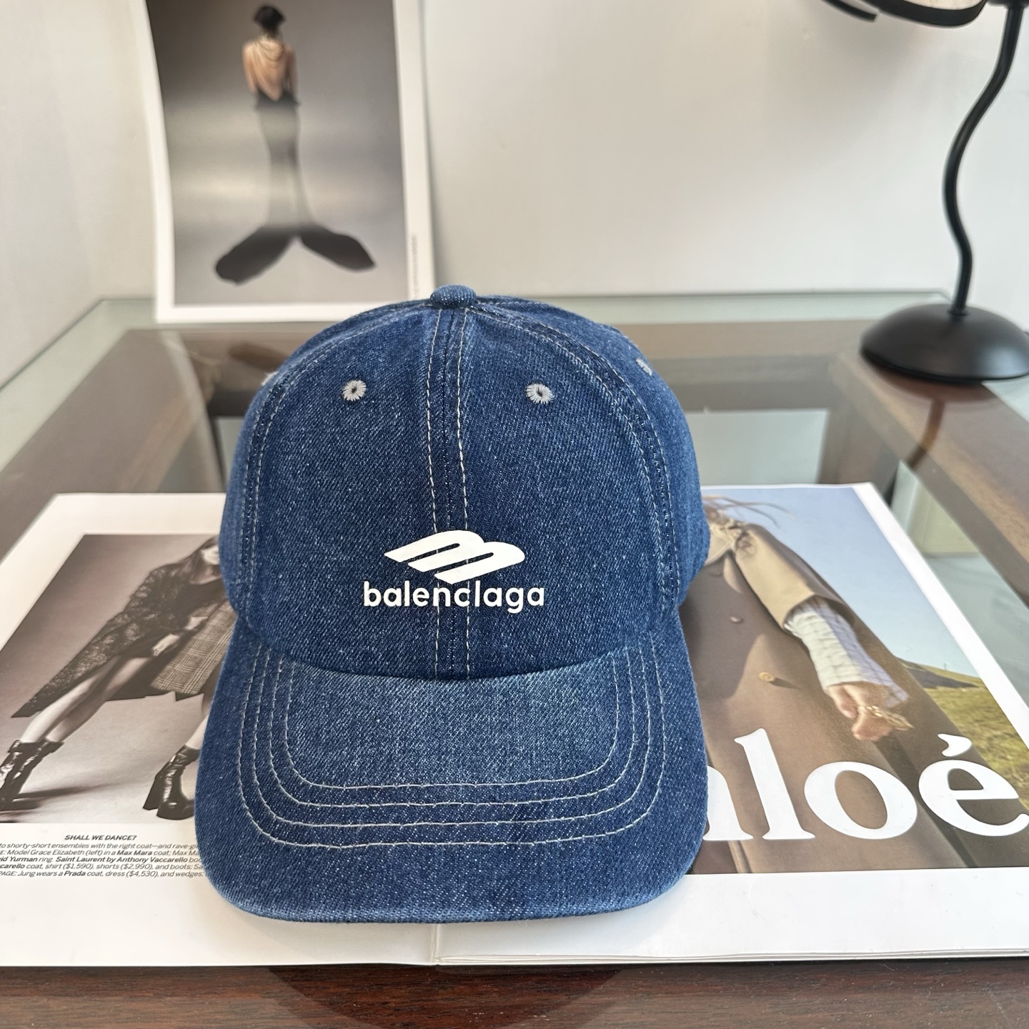新品Balenciaga 巴黎世家字母新款棒球帽 现货秒发🧢简约时尚超级无敌好看的帽子！情侣款！