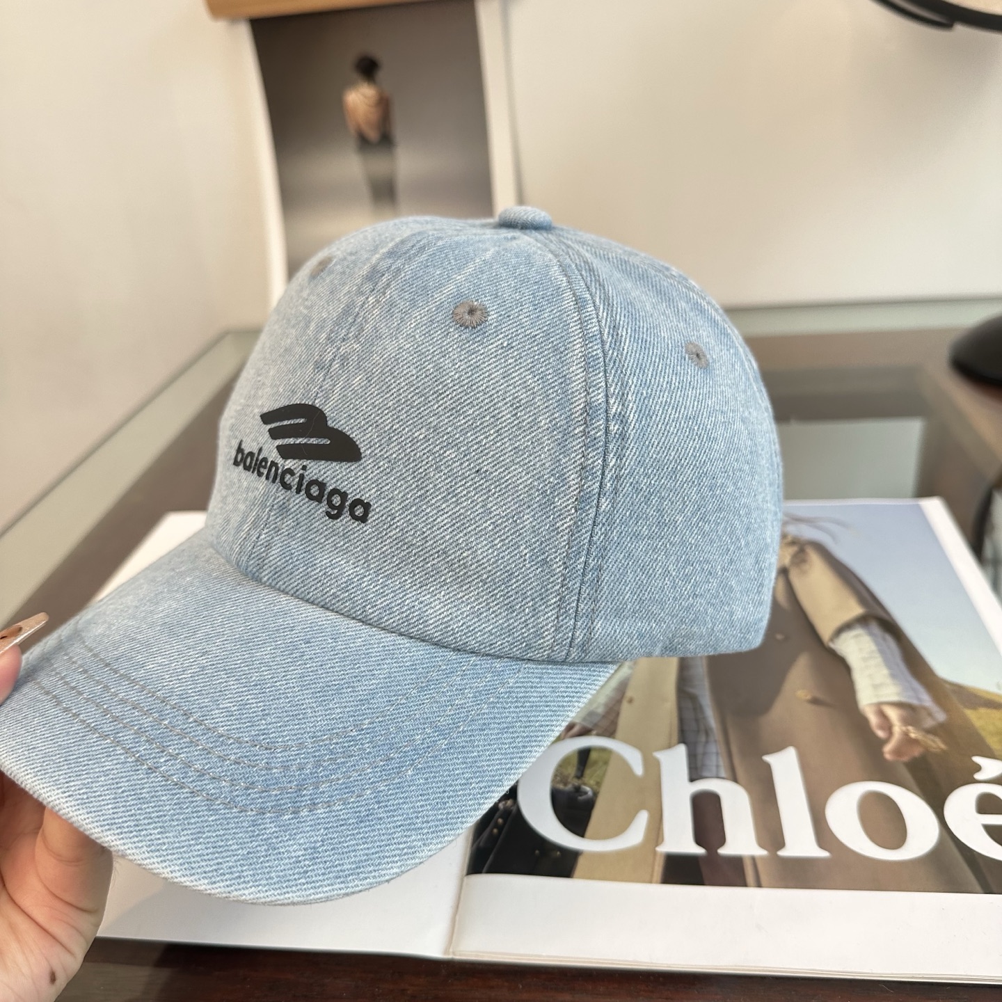 新品Balenciaga 巴黎世家字母新款棒球帽 现货秒发🧢简约时尚超级无敌好看的帽子！情侣款！