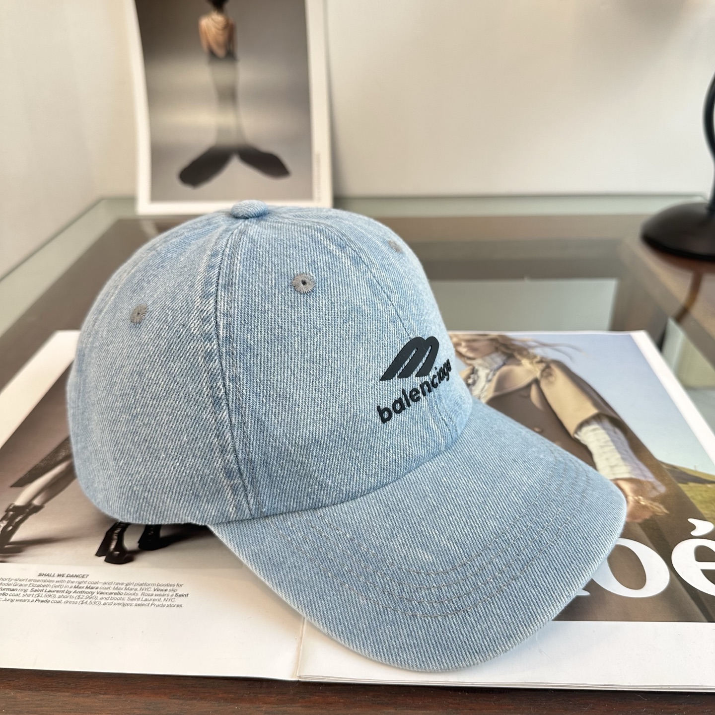 新品Balenciaga 巴黎世家字母新款棒球帽 现货秒发🧢简约时尚超级无敌好看的帽子！情侣款！