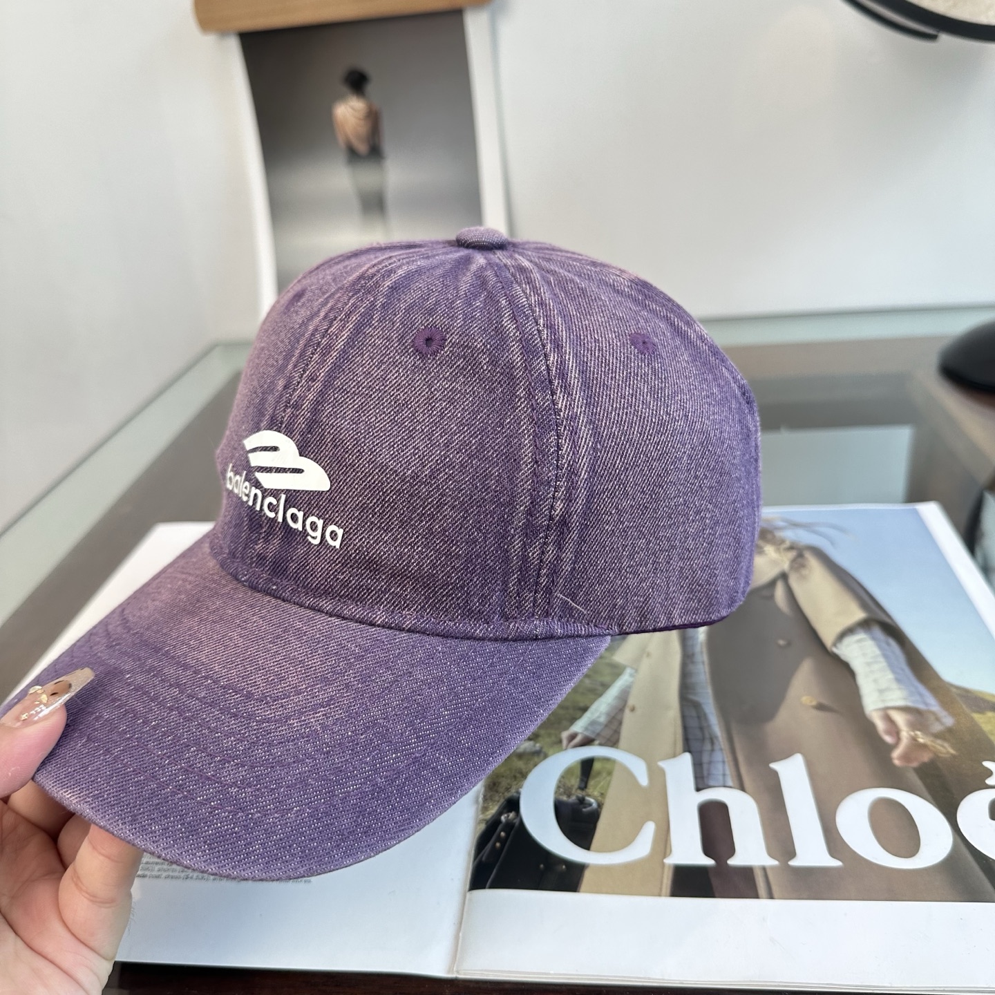 新品Balenciaga 巴黎世家字母新款棒球帽 现货秒发🧢简约时尚超级无敌好看的帽子！情侣款！