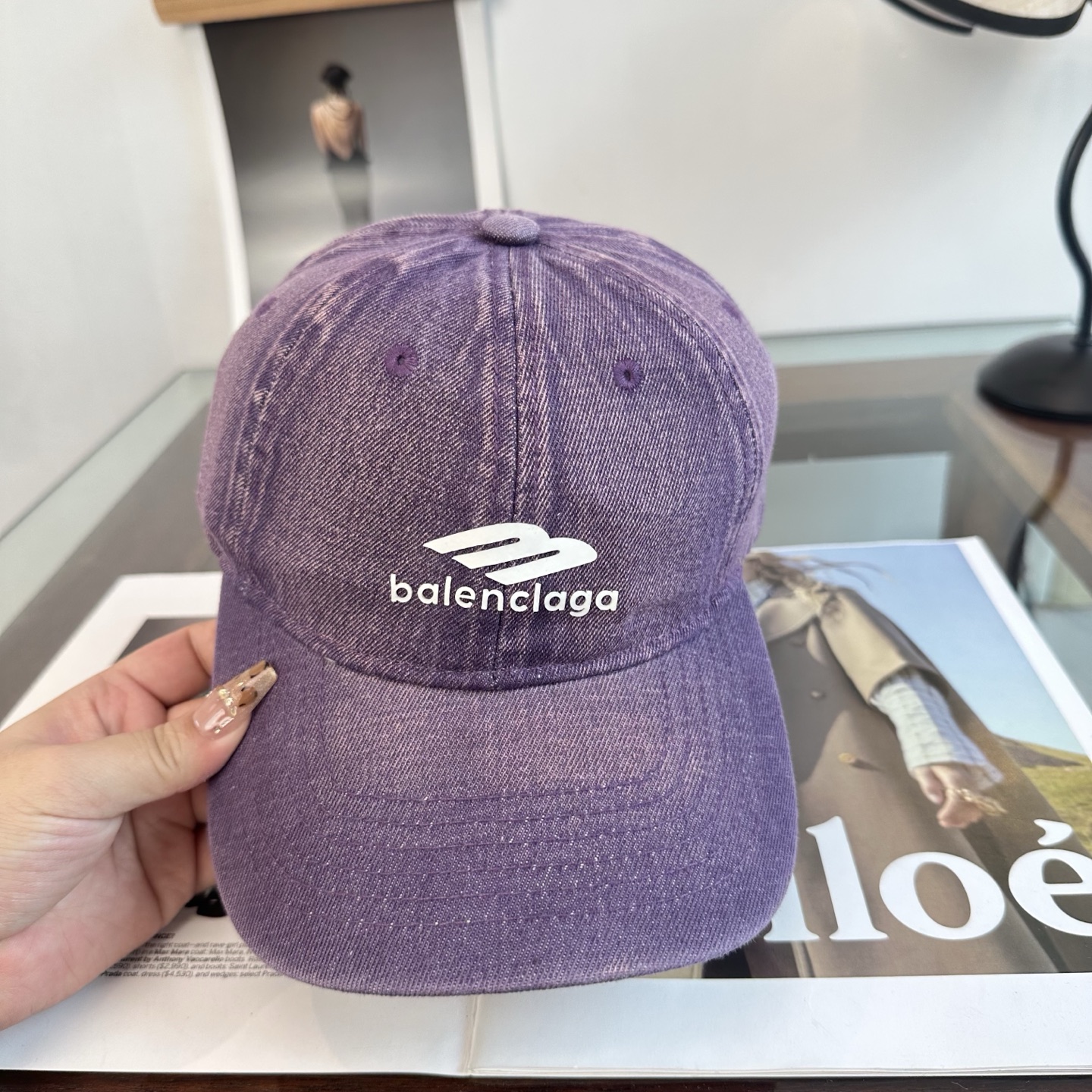 新品Balenciaga 巴黎世家字母新款棒球帽 现货秒发🧢简约时尚超级无敌好看的帽子！情侣款！