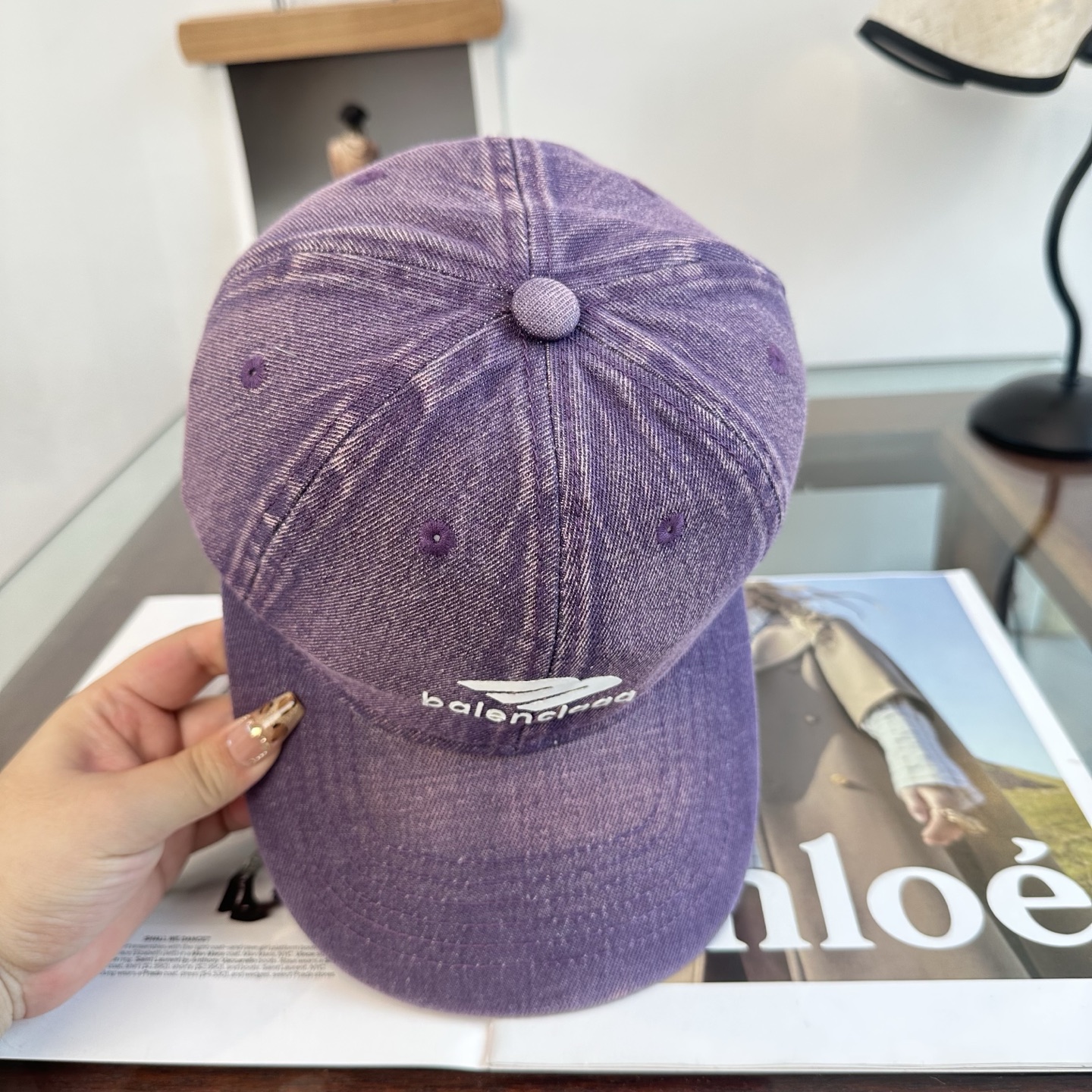 新品Balenciaga 巴黎世家字母新款棒球帽 现货秒发🧢简约时尚超级无敌好看的帽子！情侣款！
