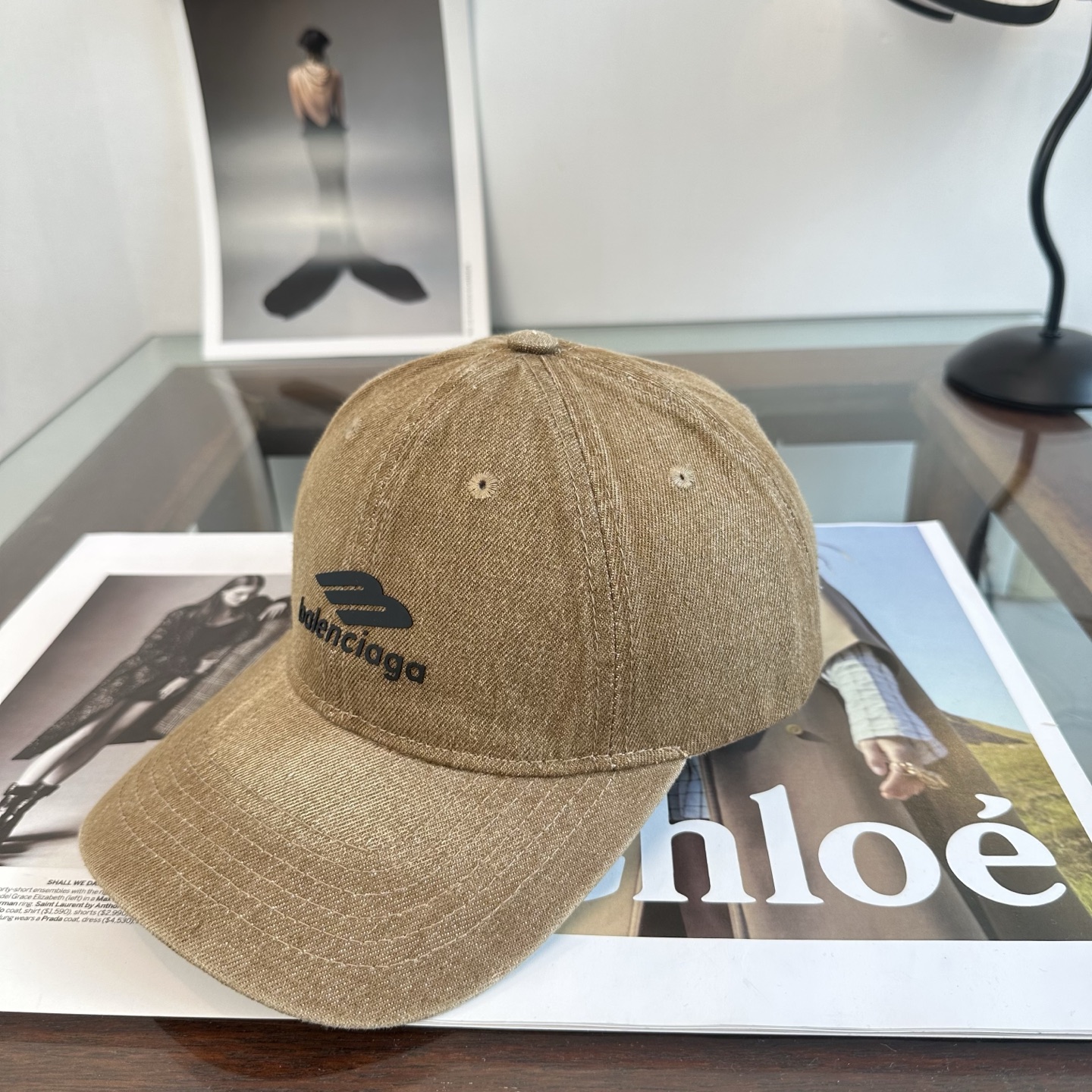 新品Balenciaga 巴黎世家字母新款棒球帽 现货秒发🧢简约时尚超级无敌好看的帽子！情侣款！