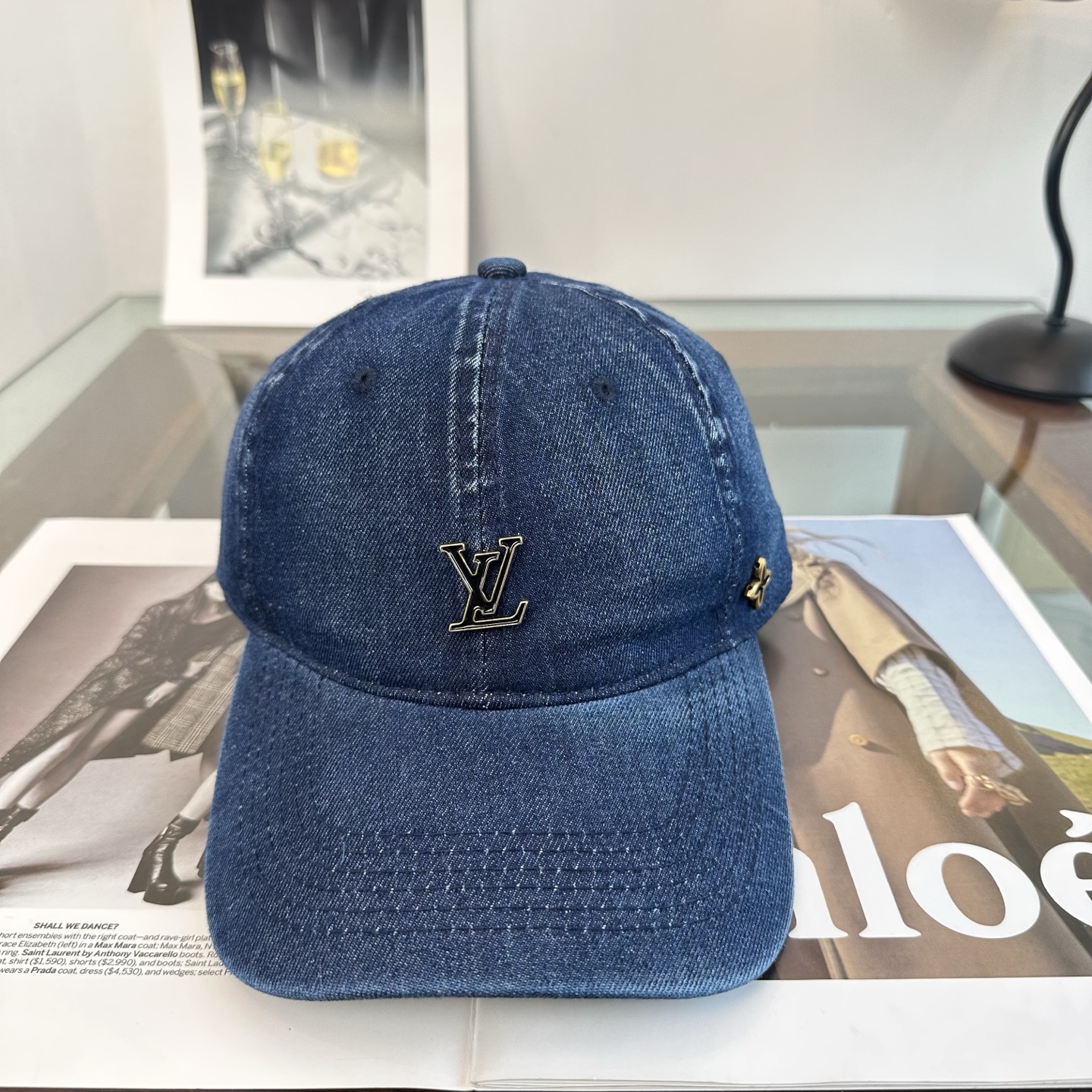 🧢路易威登棒球帽 LouisVuitton😍新款LV棒球帽，重工打造♥️高端大气，百搭款🤗男女通用！