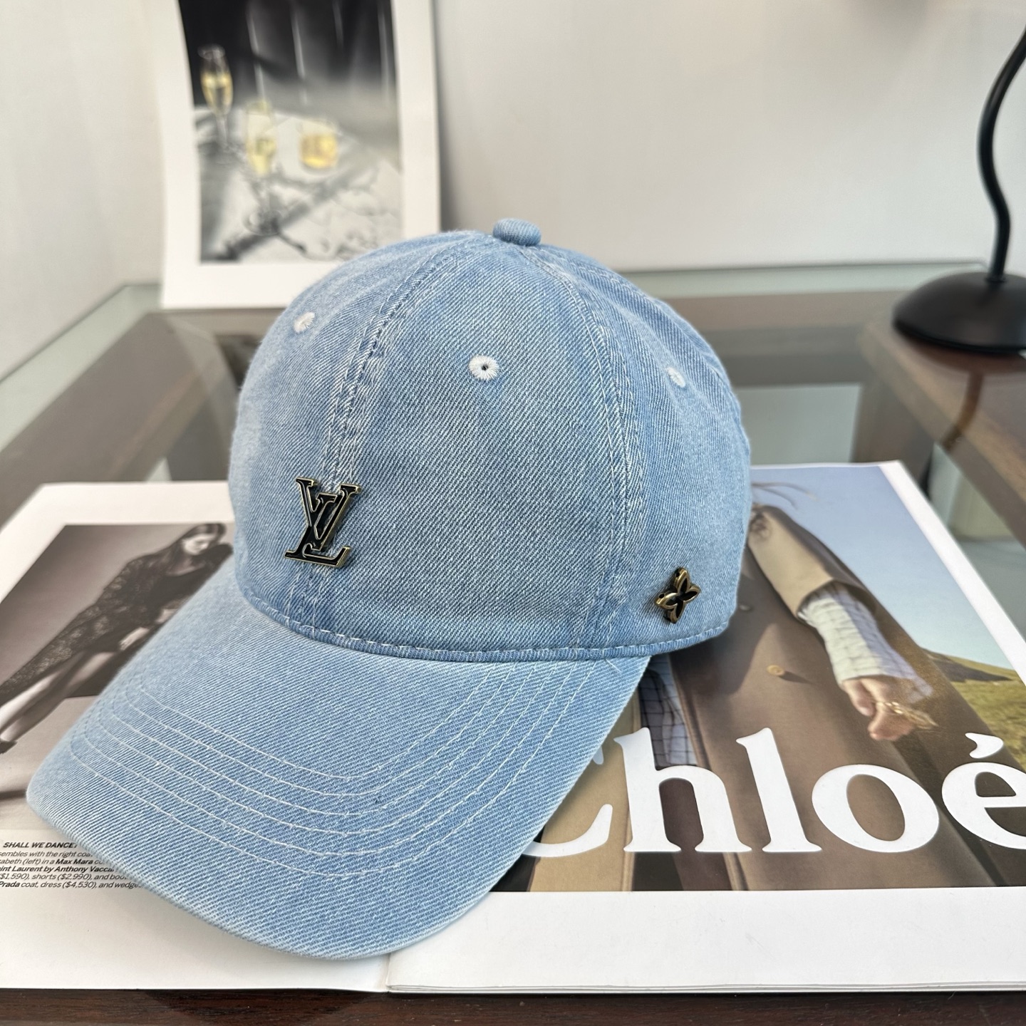 🧢路易威登棒球帽 LouisVuitton😍新款LV棒球帽，重工打造♥️高端大气，百搭款🤗男女通用！