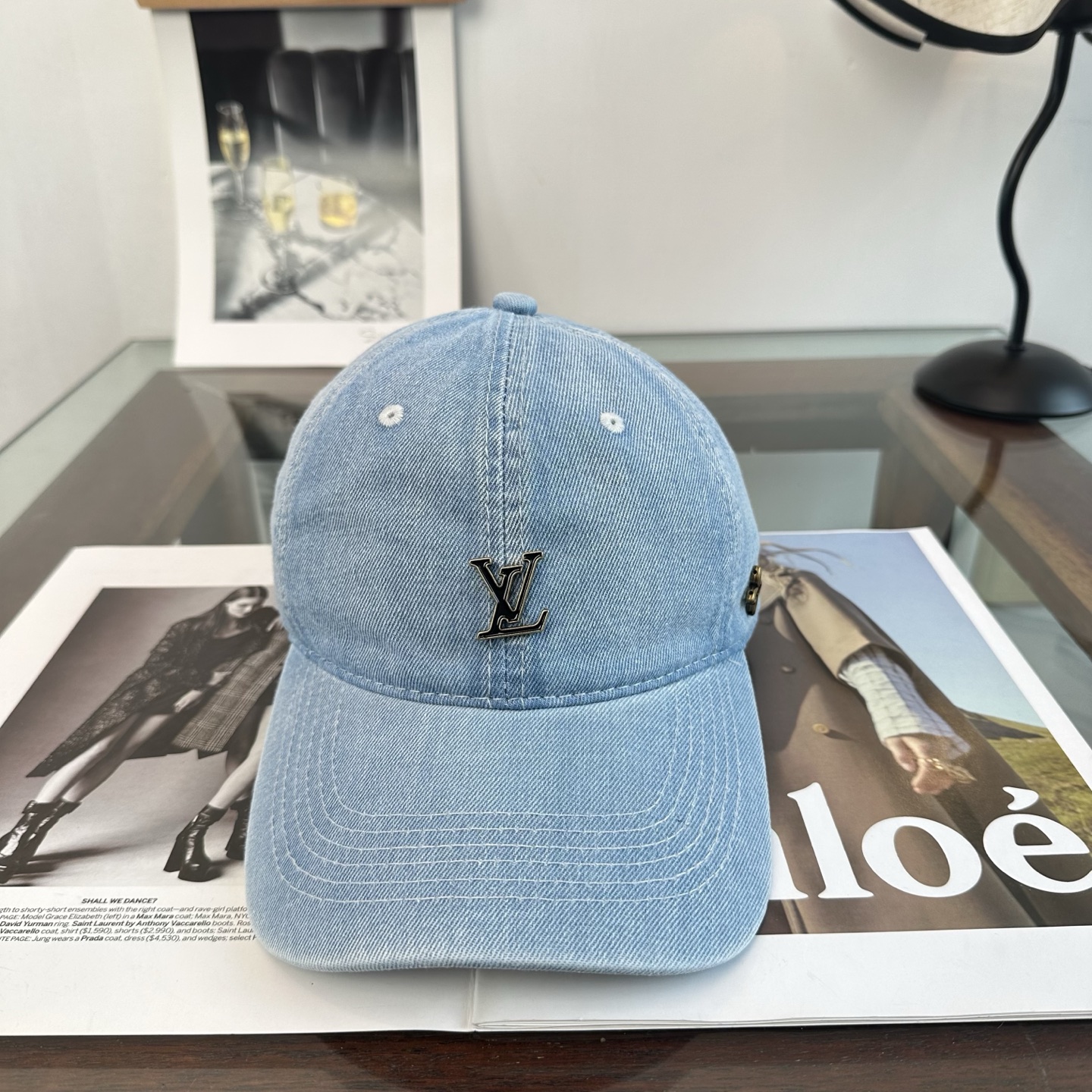 🧢路易威登棒球帽 LouisVuitton😍新款LV棒球帽，重工打造♥️高端大气，百搭款🤗男女通用！