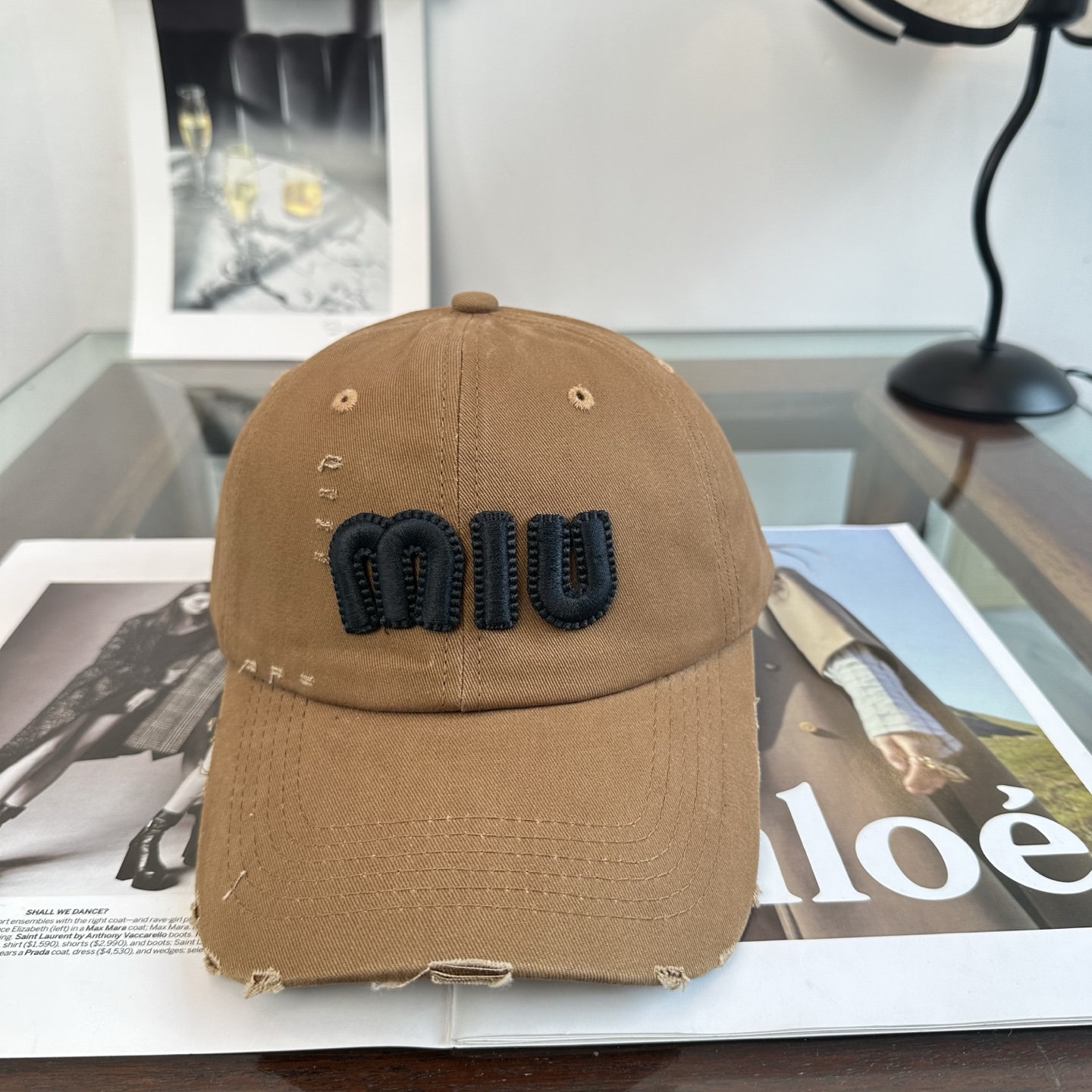 谬谬miumiu 原单 新款棒球帽，正品开模订制，原版做工细致质量超赞！
