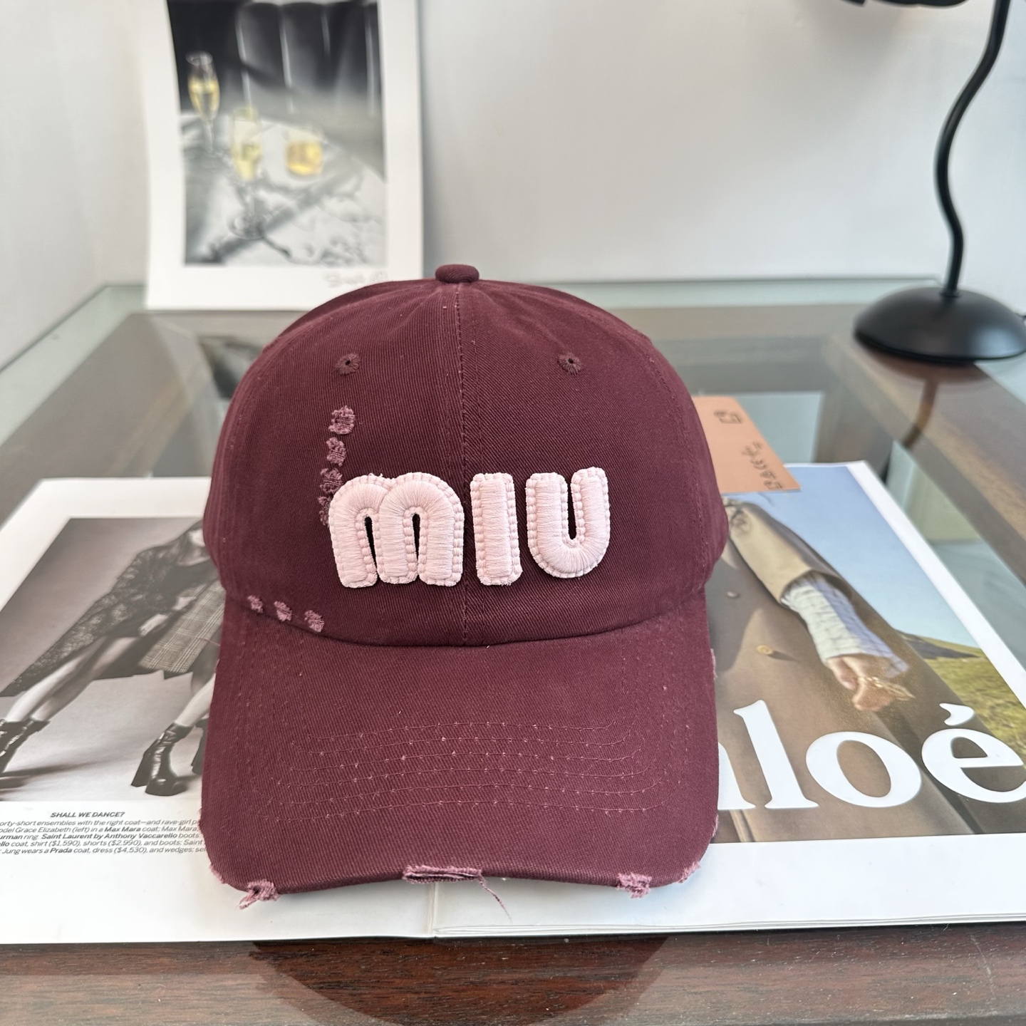 谬谬miumiu 原单 新款棒球帽，正品开模订制，原版做工细致质量超赞！