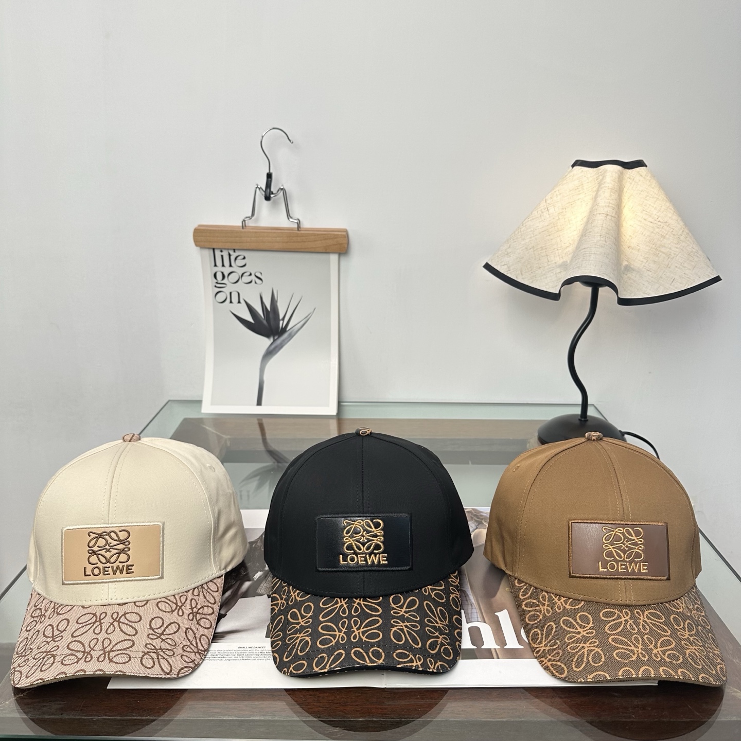 LOEWE【罗意威】新款棒球帽，专柜同步出货，大牌款超好搭配，赶紧入手