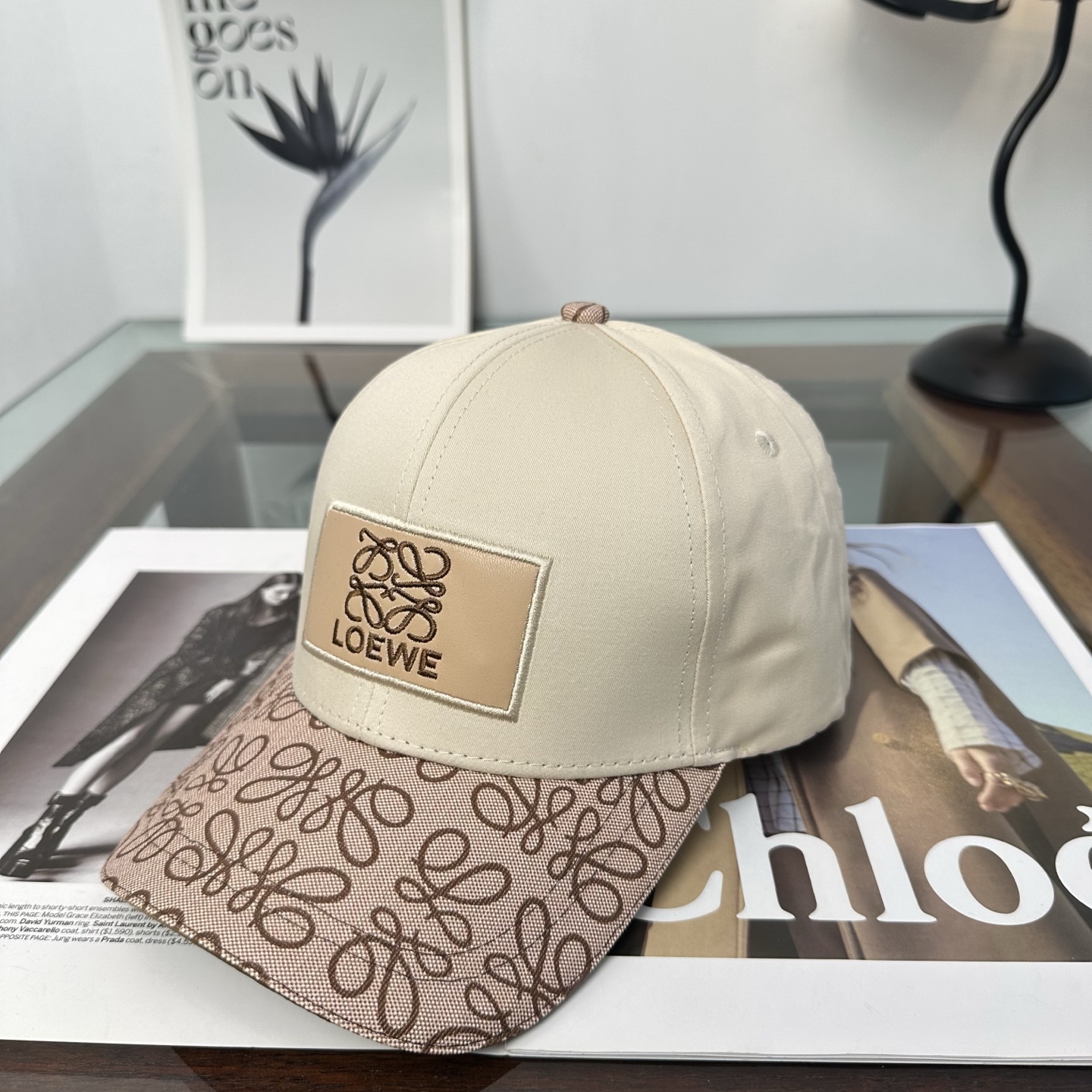 LOEWE【罗意威】新款棒球帽，专柜同步出货，大牌款超好搭配，赶紧入手