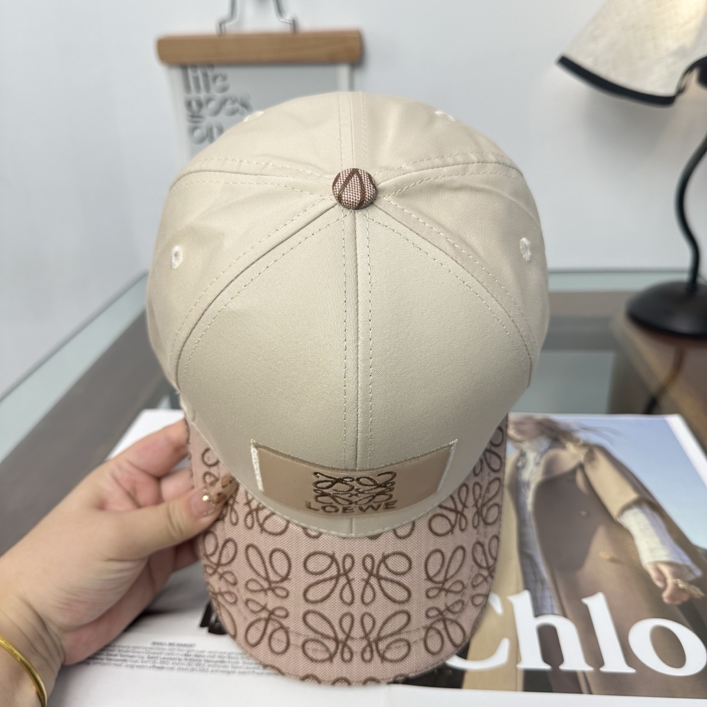 LOEWE【罗意威】新款棒球帽，专柜同步出货，大牌款超好搭配，赶紧入手