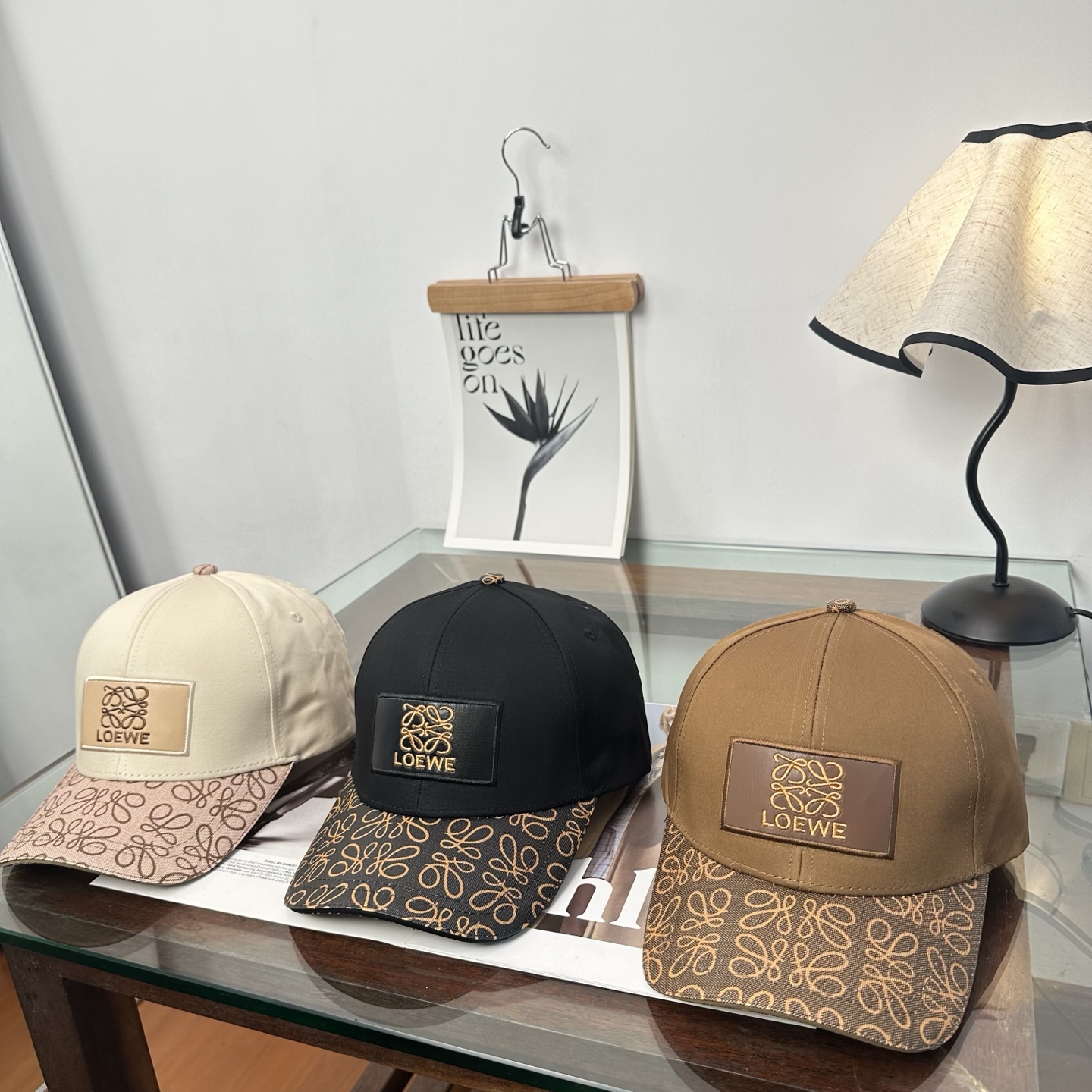 LOEWE【罗意威】新款棒球帽，专柜同步出货，大牌款超好搭配，赶紧入手