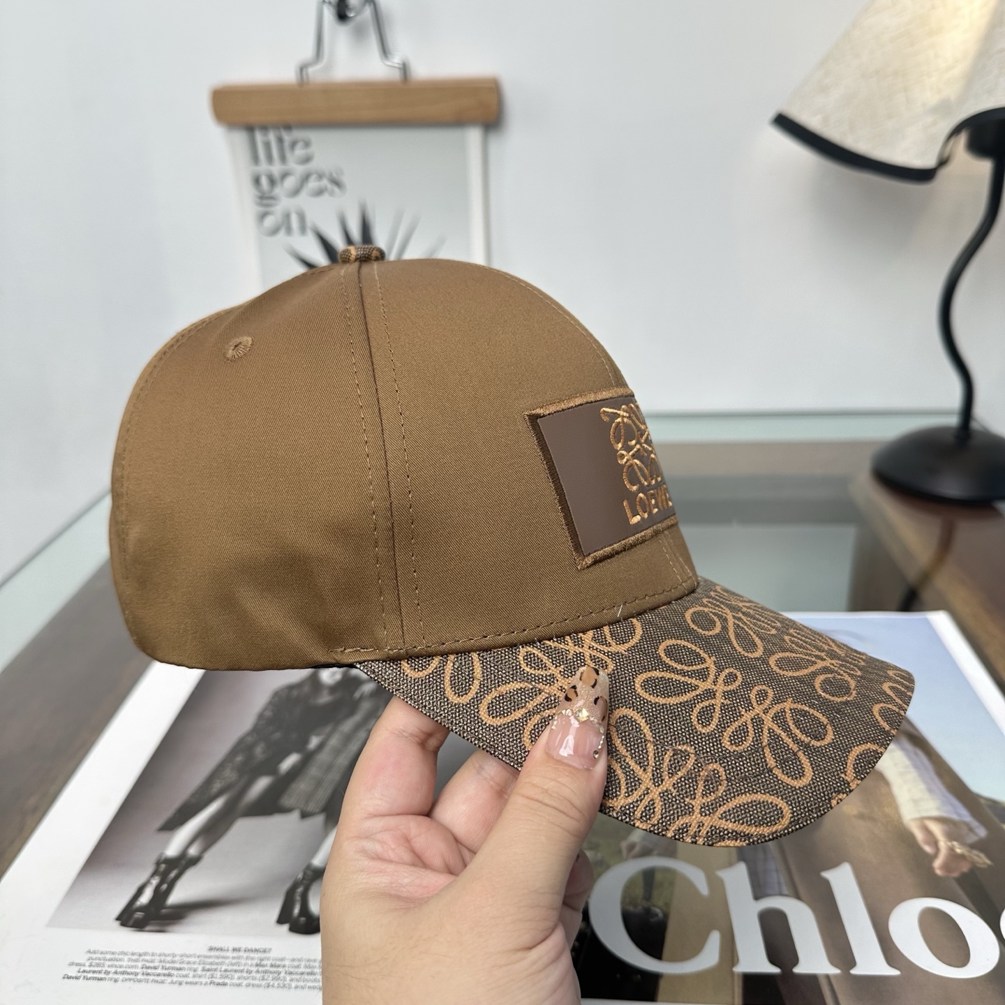 LOEWE【罗意威】新款棒球帽，专柜同步出货，大牌款超好搭配，赶紧入手