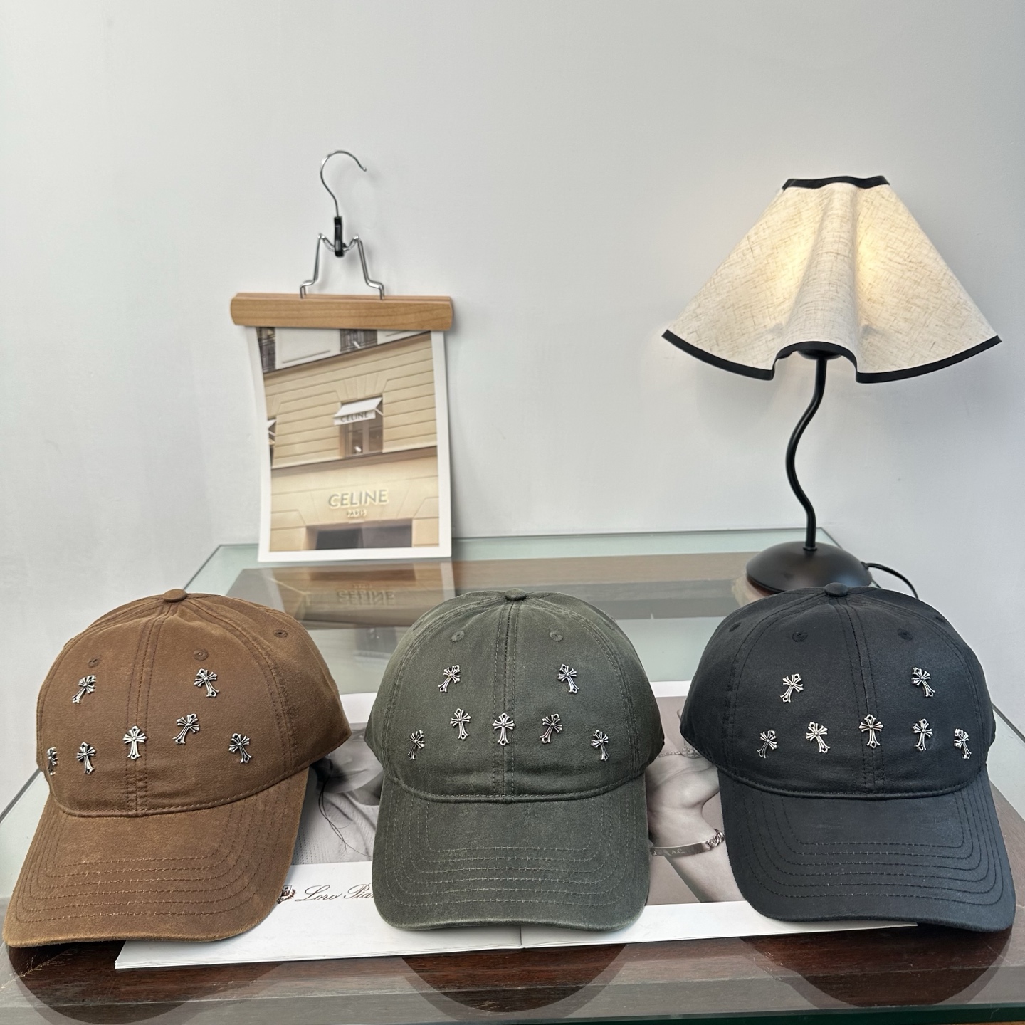 Chrome hearts 克罗心 新款十字架 高品质棒球帽，高端定制版！网红时尚博主同款！墙裂推荐！质量巨好！谁戴谁好