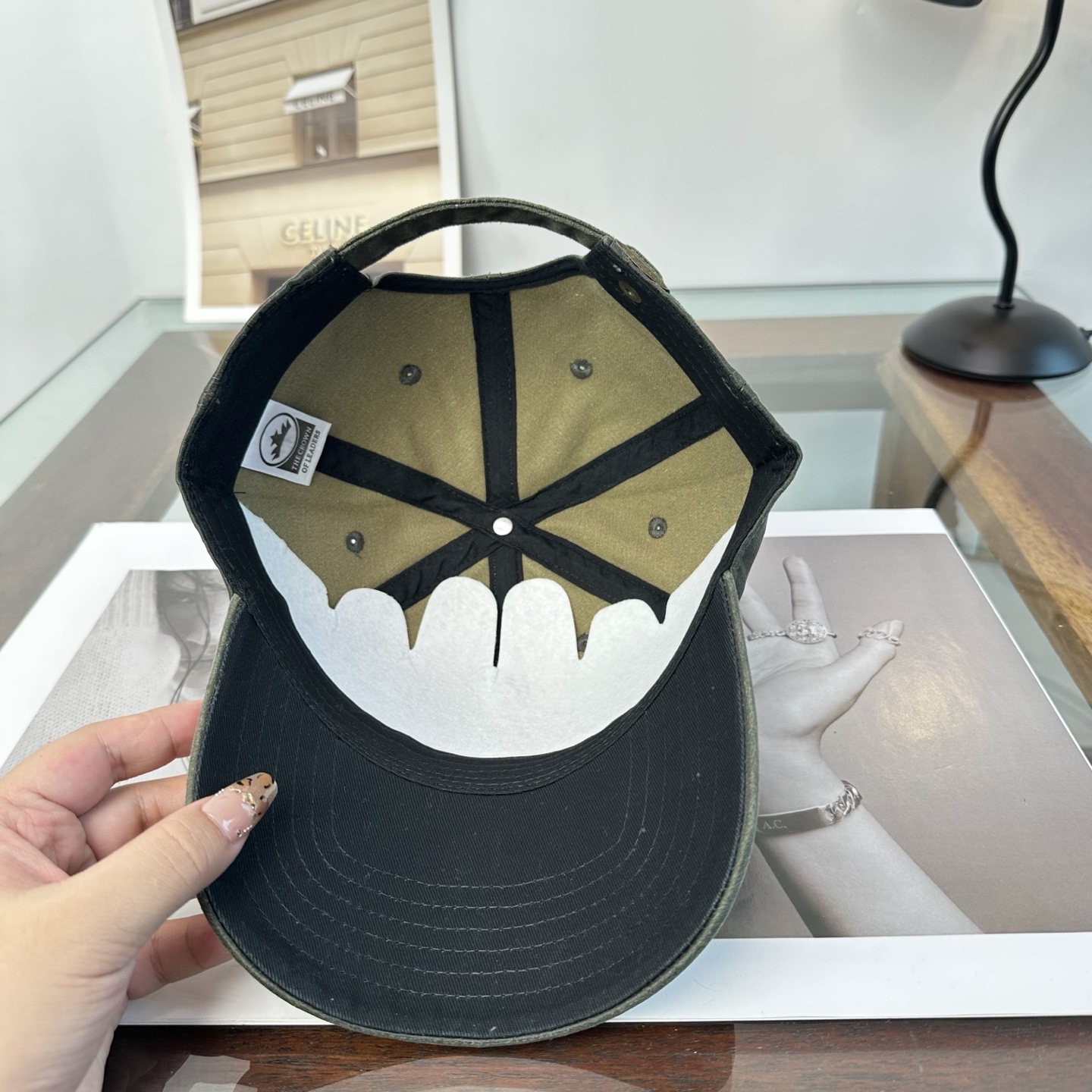 Chrome hearts 克罗心 新款十字架 高品质棒球帽，高端定制版！网红时尚博主同款！墙裂推荐！质量巨好！谁戴谁好