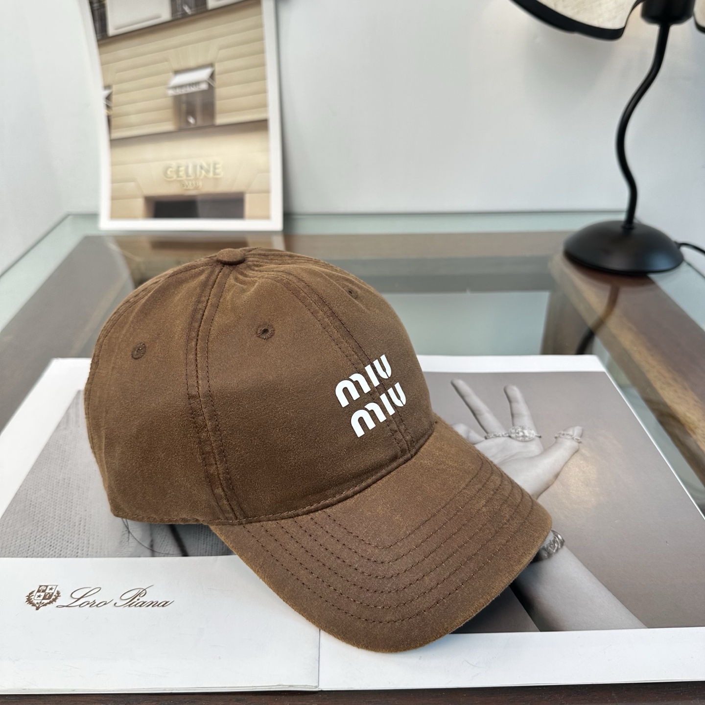 谬谬miumiu 原单 新款棒球帽，正品开模订制，原版做工细致质量超赞！