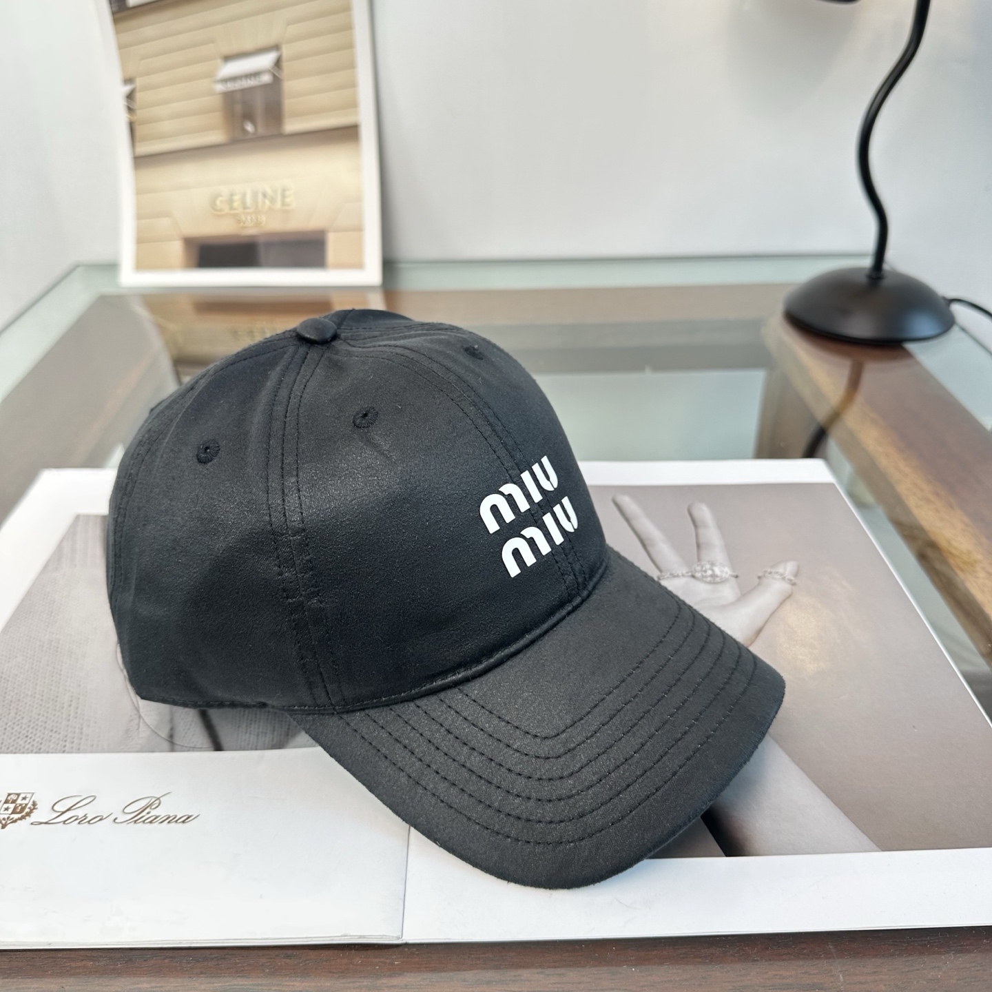 谬谬miumiu 原单 新款棒球帽，正品开模订制，原版做工细致质量超赞！