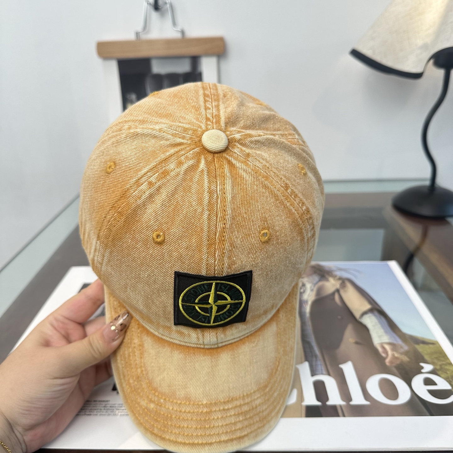 石头岛 潮牌棒球帽 简单休闲风的棒球帽 减龄百搭 适配度很高！简单随性~出街拍照拗造型非常加分~男女同款