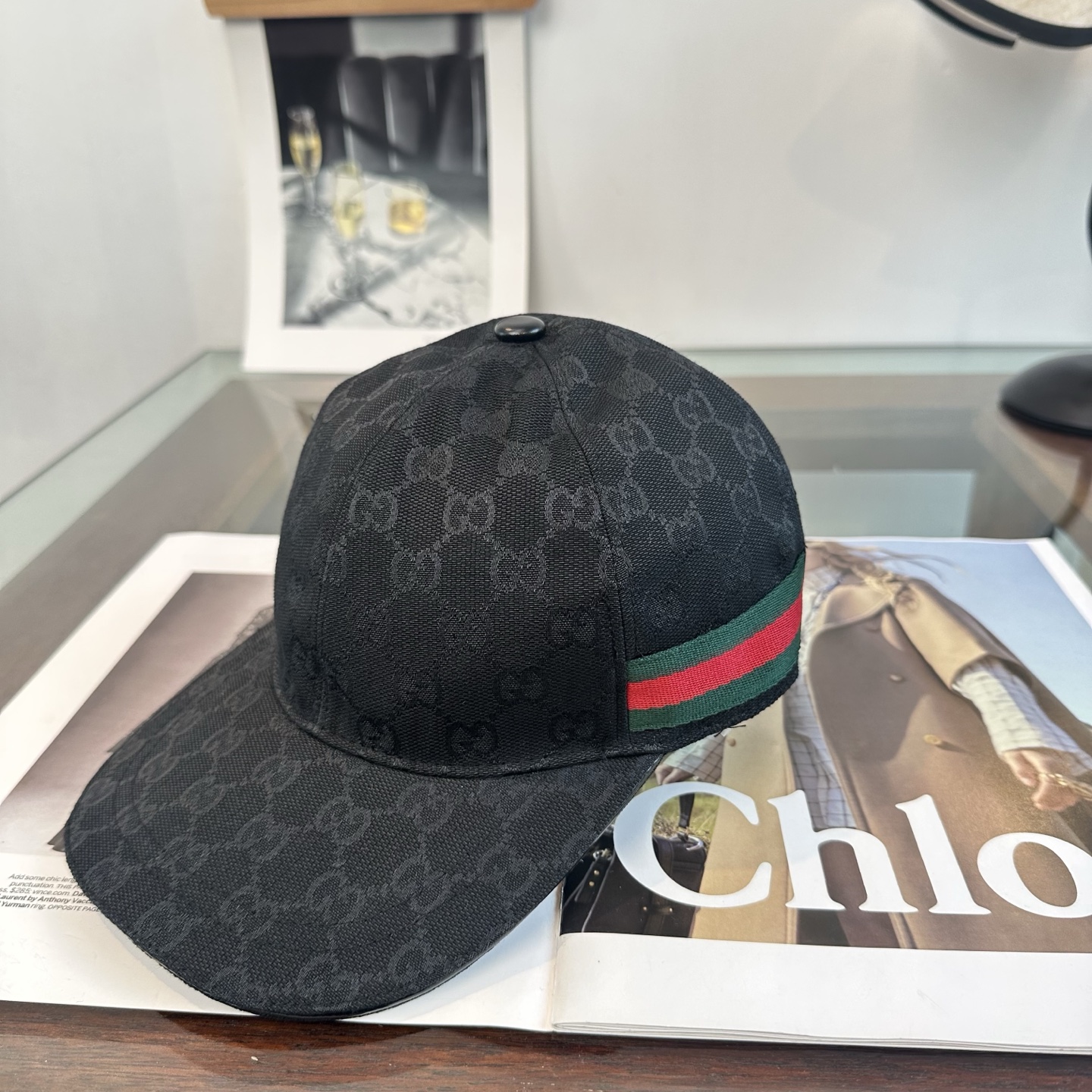 GUCCI古奇棒球帽 高版本 2026新款 工艺非常精美 高档大气上档次！低调奢华，方便携带！