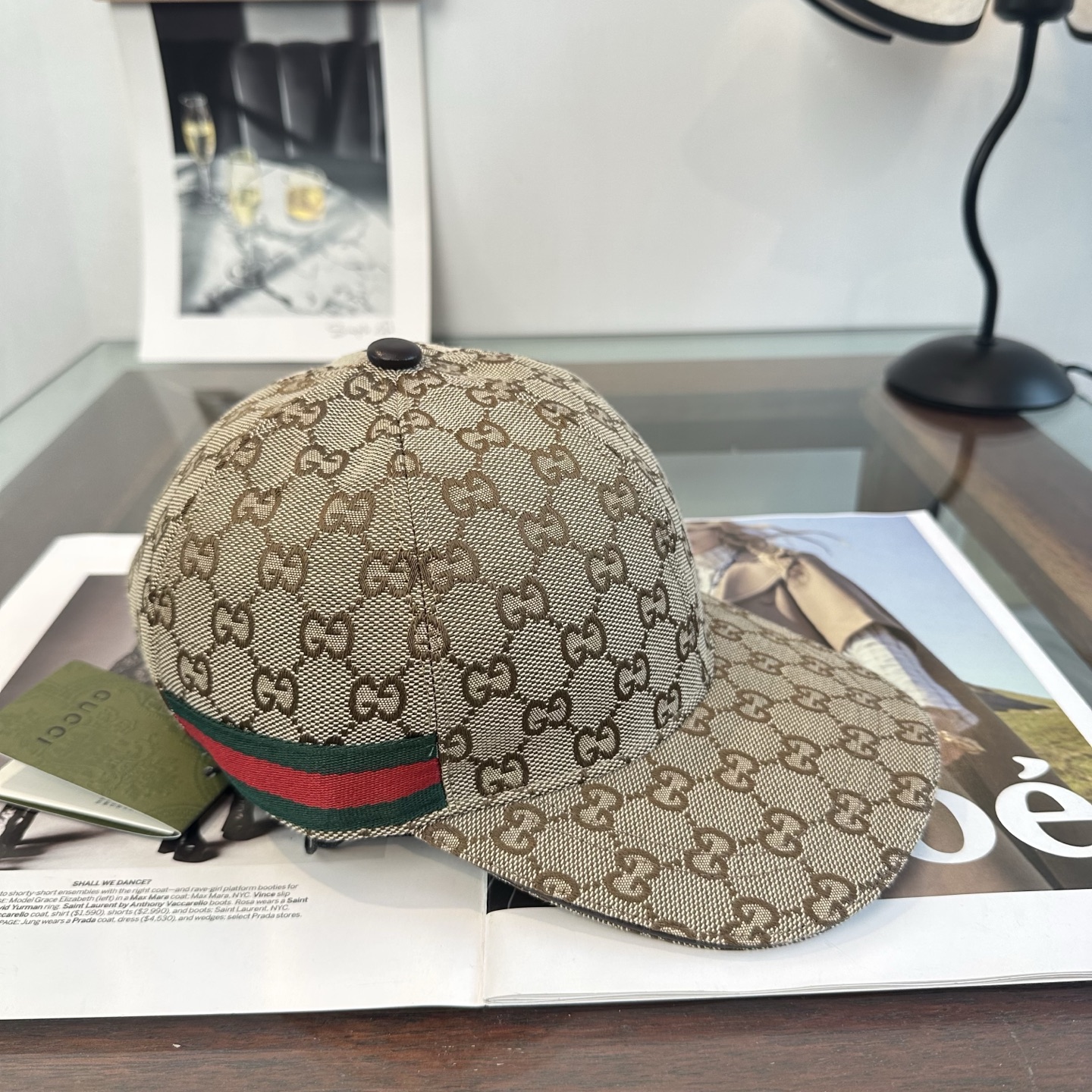GUCCI古奇棒球帽 高版本 2026新款 工艺非常精美 高档大气上档次！低调奢华，方便携带！