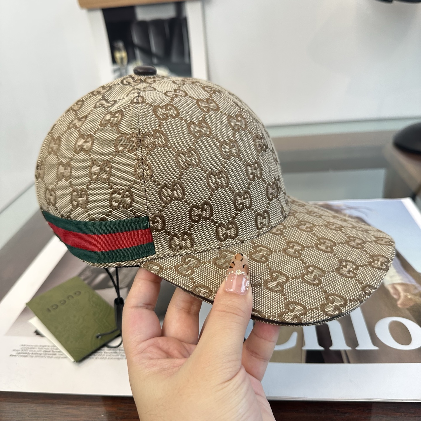 GUCCI古奇棒球帽 高版本 2026新款 工艺非常精美 高档大气上档次！低调奢华，方便携带！