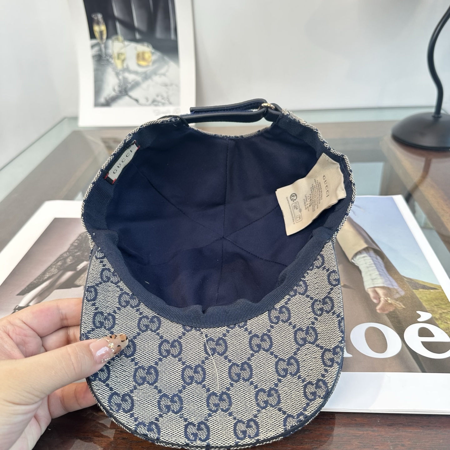 GUCCI古奇棒球帽 高版本 2026新款 工艺非常精美 高档大气上档次！低调奢华，方便携带！