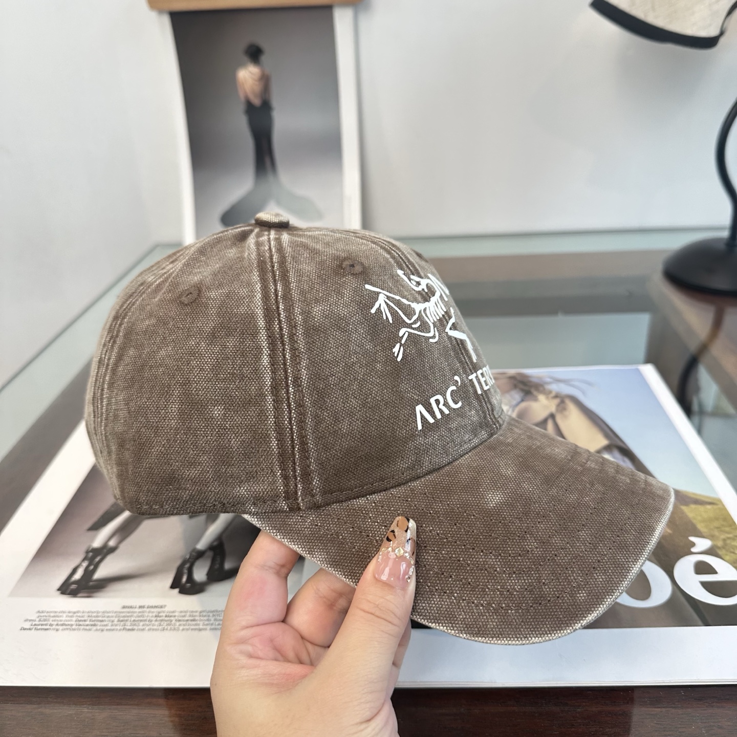 ARCTERYX SMALL BIRD HAT 始祖鸟弯檐棒球帽轻量帽子防晒帽遮阳帽情侣款SMALL B