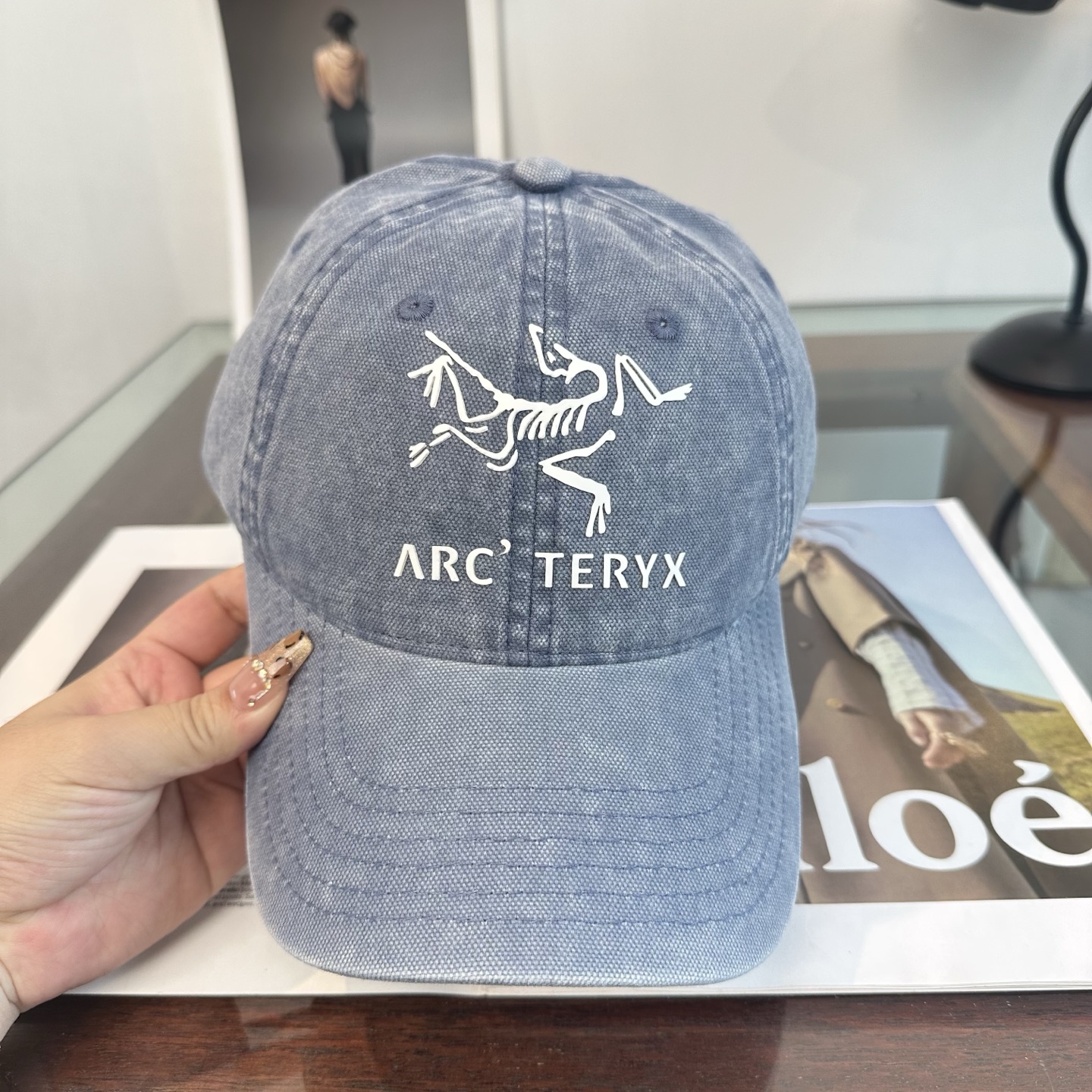 ARCTERYX SMALL BIRD HAT 始祖鸟弯檐棒球帽轻量帽子防晒帽遮阳帽情侣款SMALL B