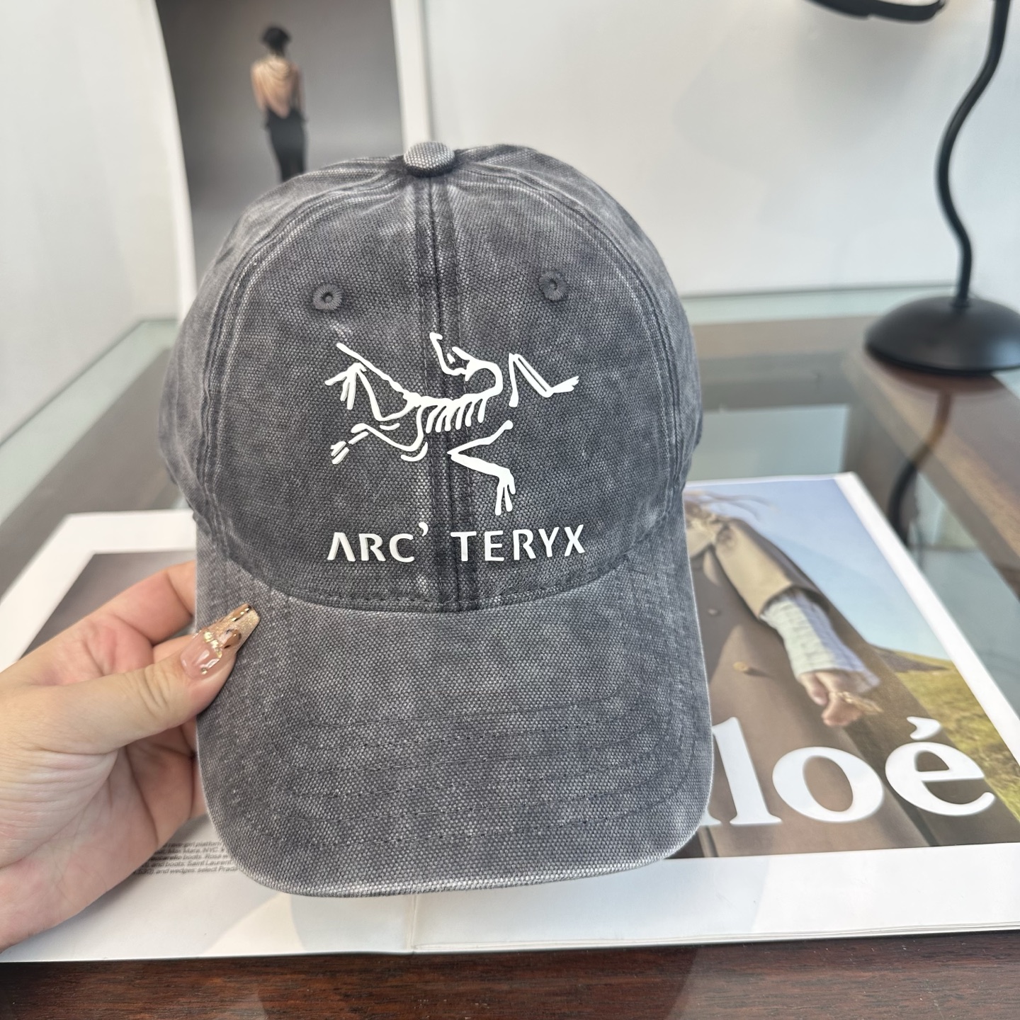 ARCTERYX SMALL BIRD HAT 始祖鸟弯檐棒球帽轻量帽子防晒帽遮阳帽情侣款SMALL B