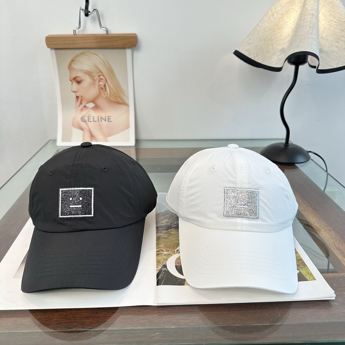 ACNE潮人至爱 复线高街字母棒球帽 高品质定制刺绣工艺 简约帅气~男女同款 超酷时尚街头风 帽型极好