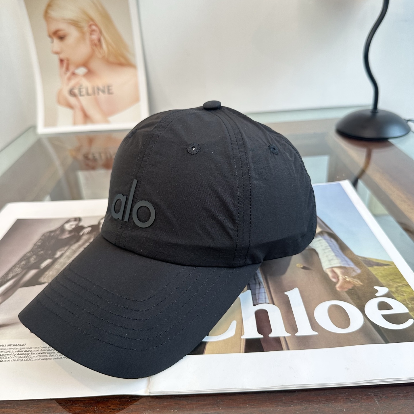 Alo 🔥爆款 新款棒球帽 定制面料，简约时尚更透气，超火爆 现货秒发