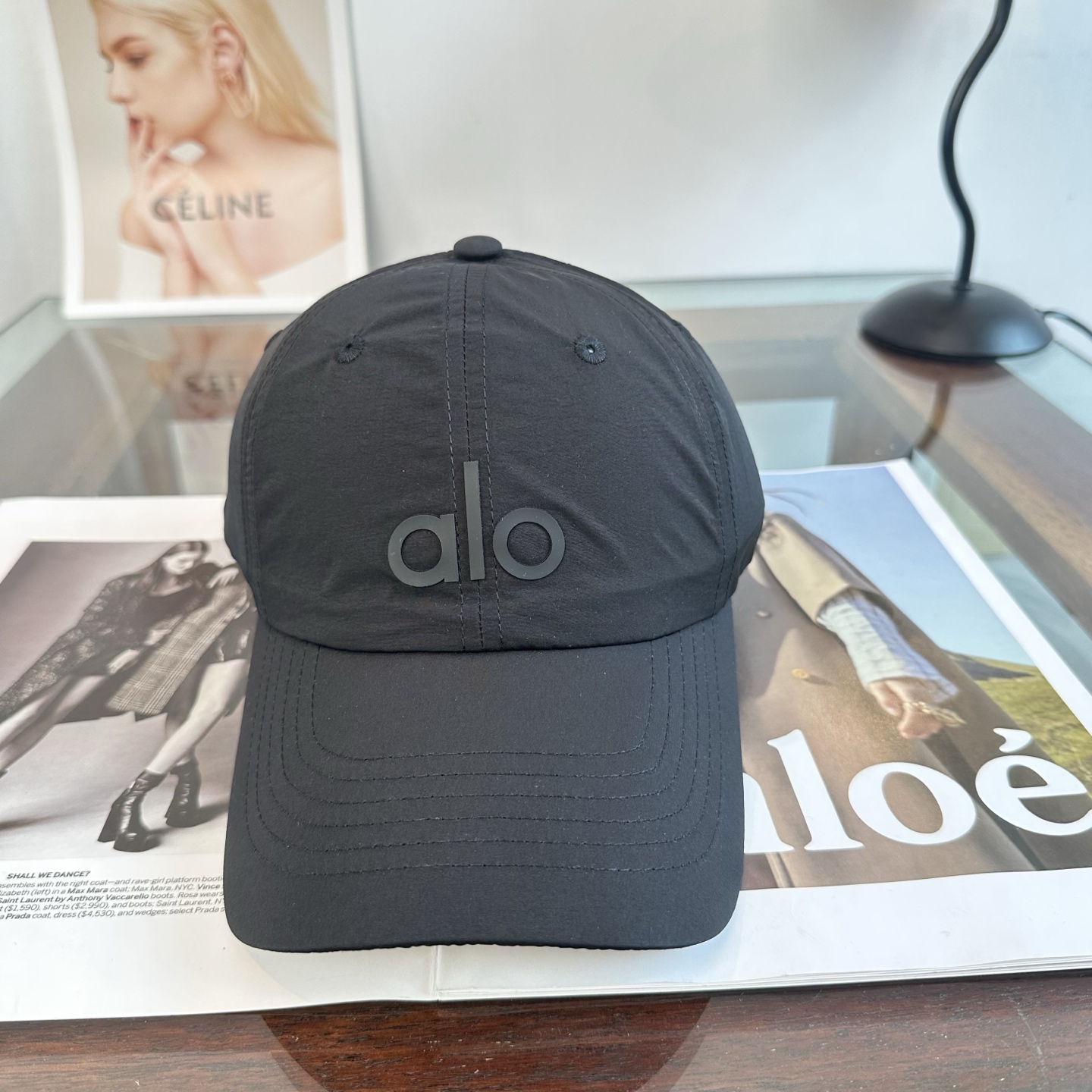 Alo 🔥爆款 新款棒球帽 定制面料，简约时尚更透气，超火爆 现货秒发