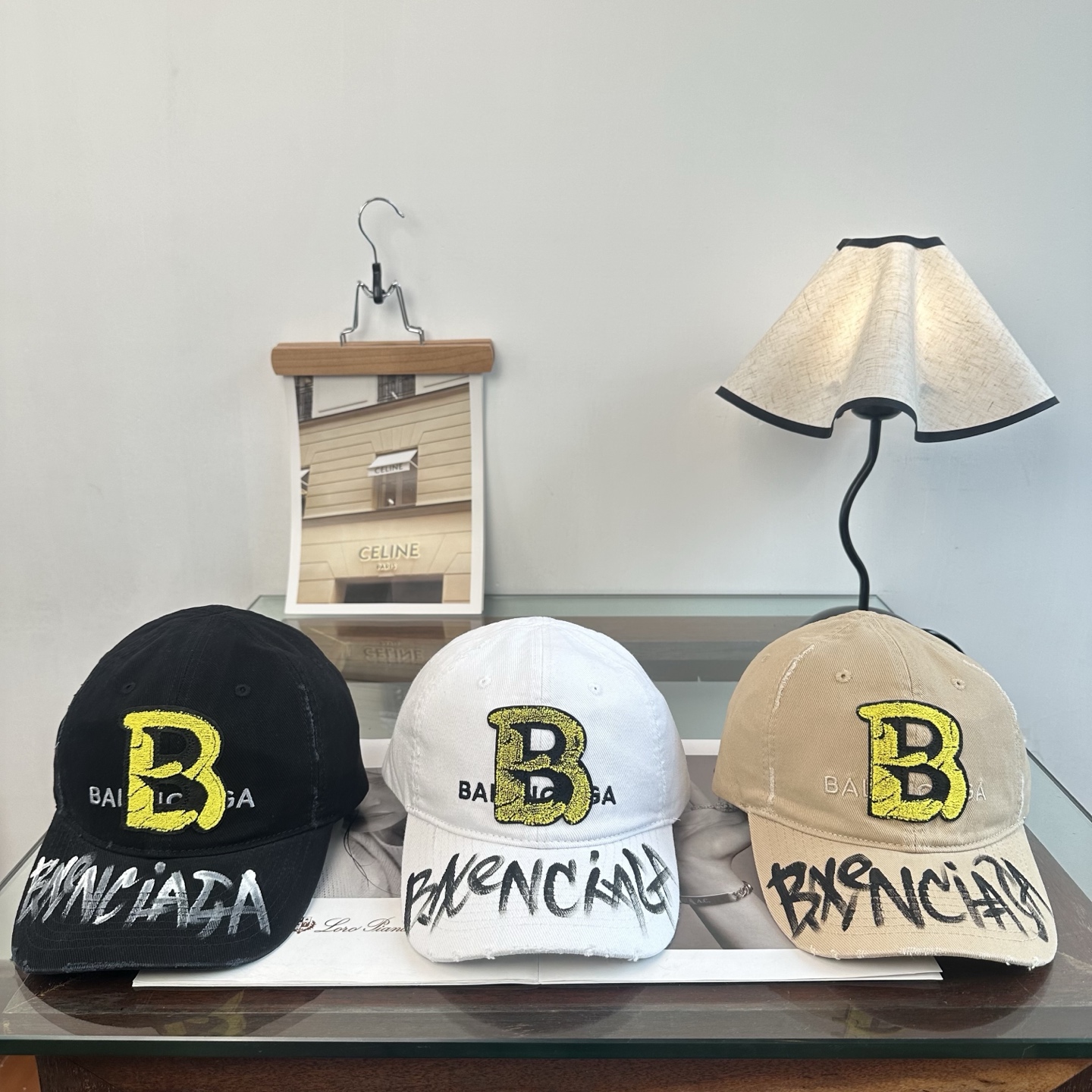 新品Balenciaga 巴黎世家字母新款棒球帽现货秒发🧢简约时尚超级无敌好看的帽子！情侣款！