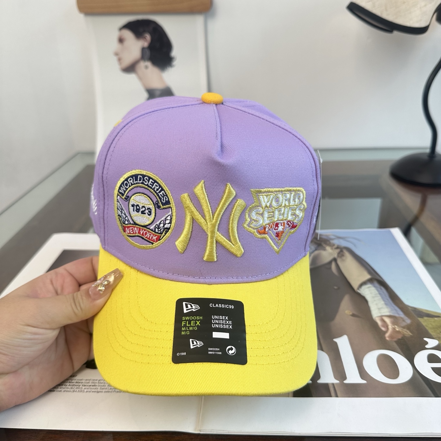 韩国正品MLB棒球帽。NY最新最火的帽子就在这👏👏最新款棒球帽刺绣男女情侣款鸭舌帽❗最新款 ，爆炸款全线