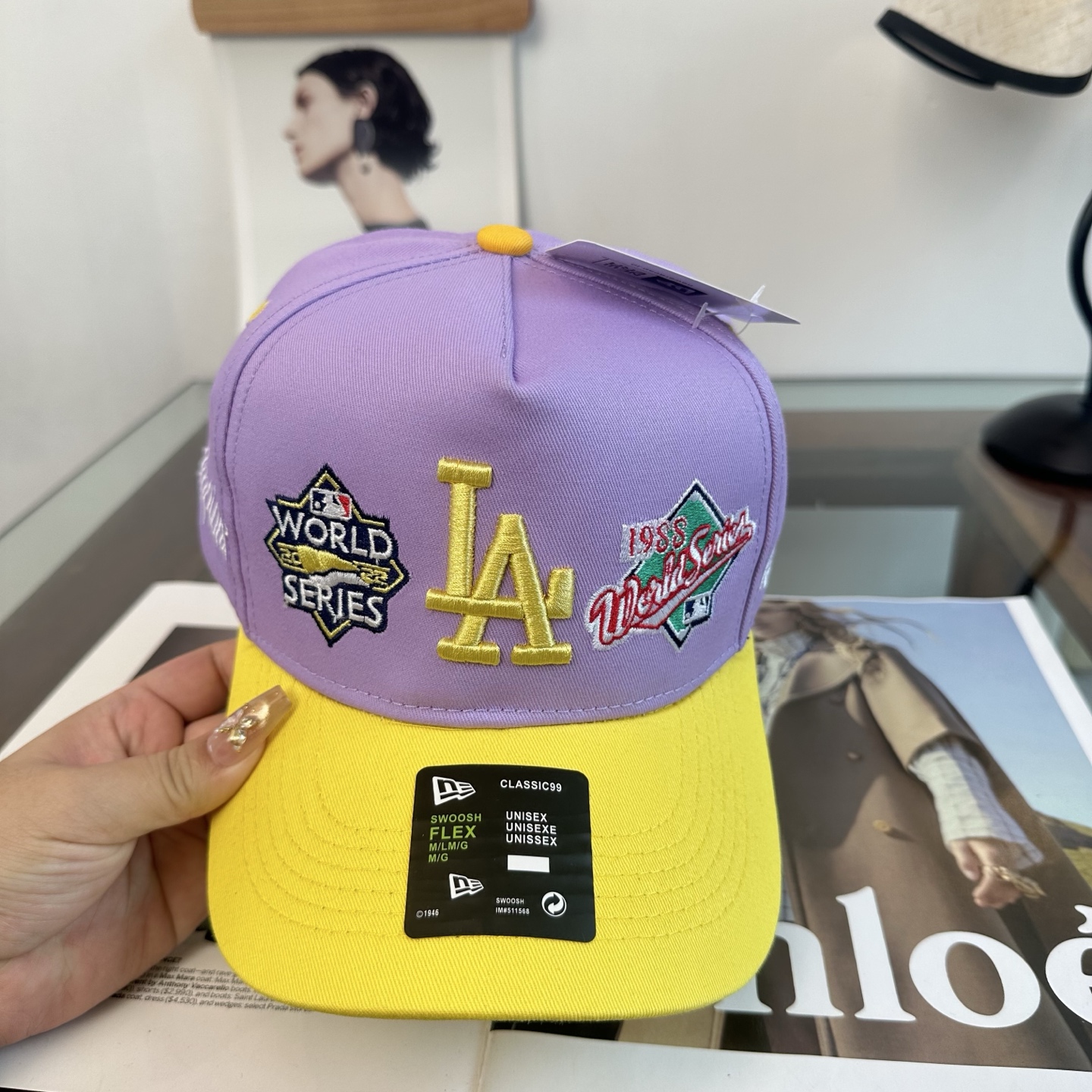 韩国正品MLB棒球帽。NY最新最火的帽子就在这👏👏最新款棒球帽刺绣男女情侣款鸭舌帽❗最新款 ，爆炸款全线