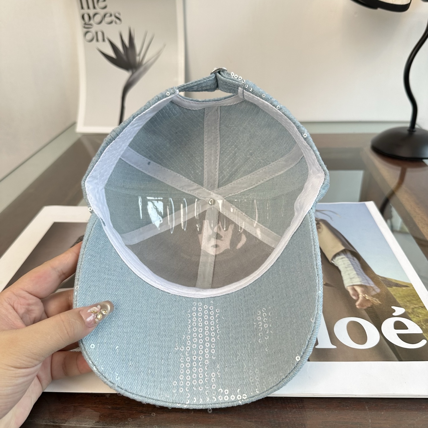 CHANEL香奈儿 新款简约logo棒球帽，新款出货，大牌款超好搭配，赶紧入手！